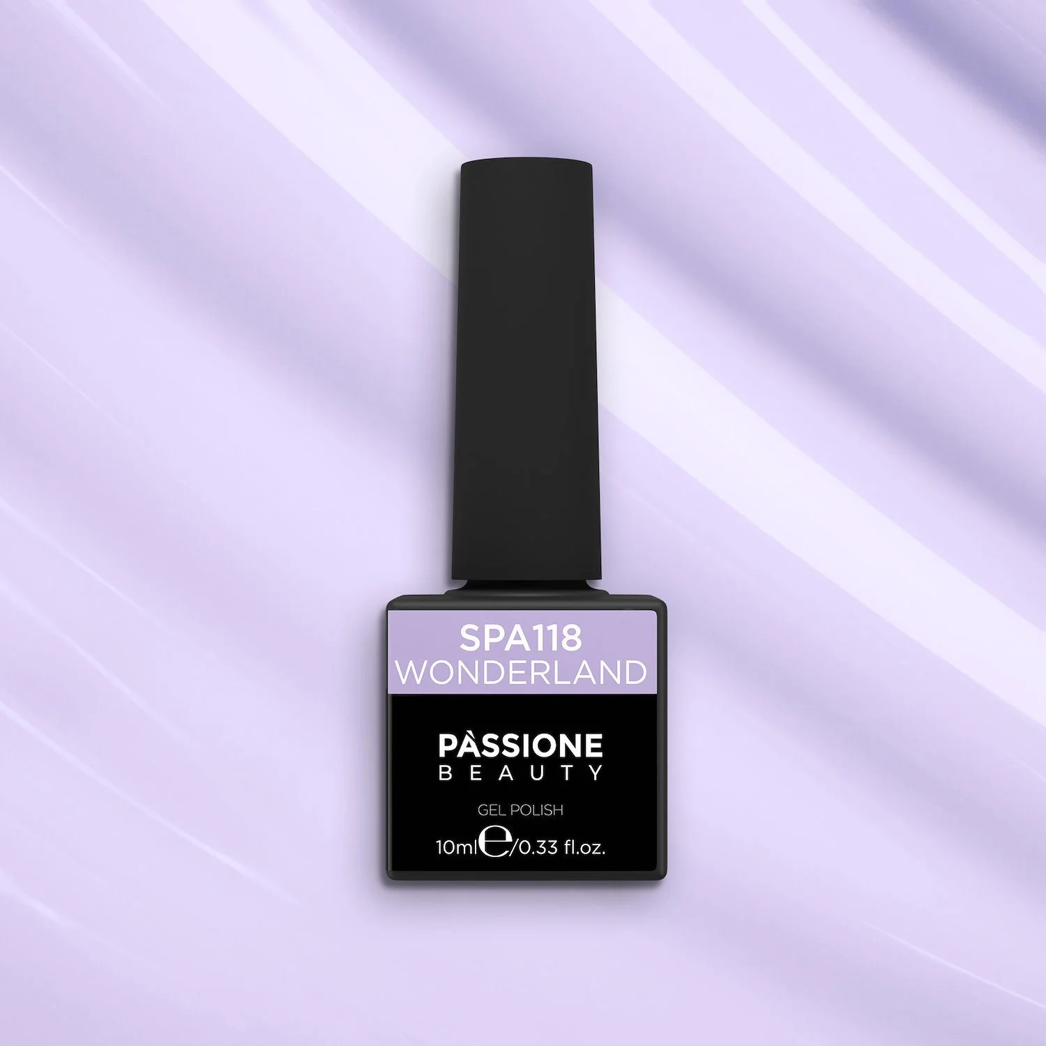 Gel Nail Polish GPA118 Wonderland  - GPA118 Wonderland gel polish, pinkish lavender - detail 1