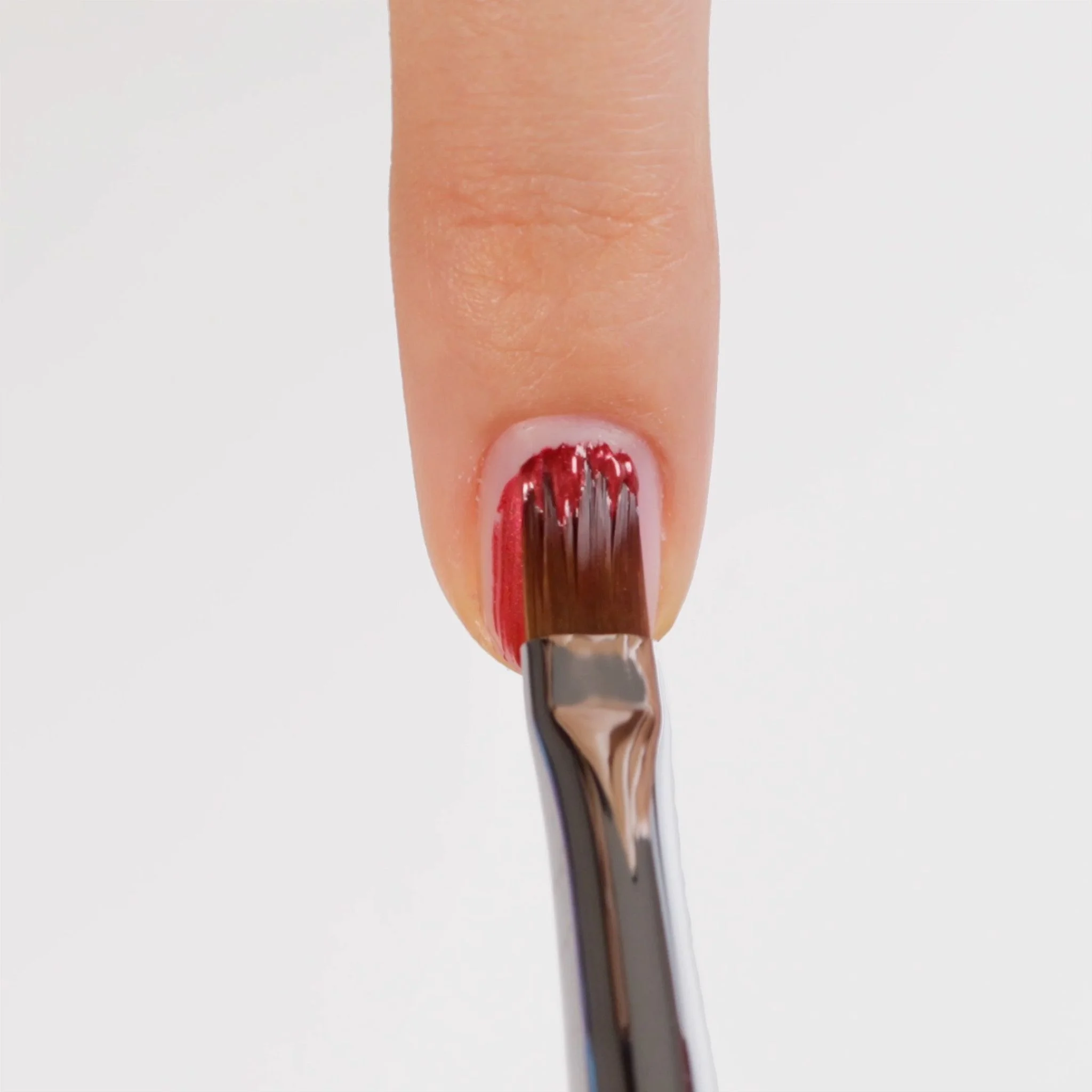 Application of Gel colour F63 Tango