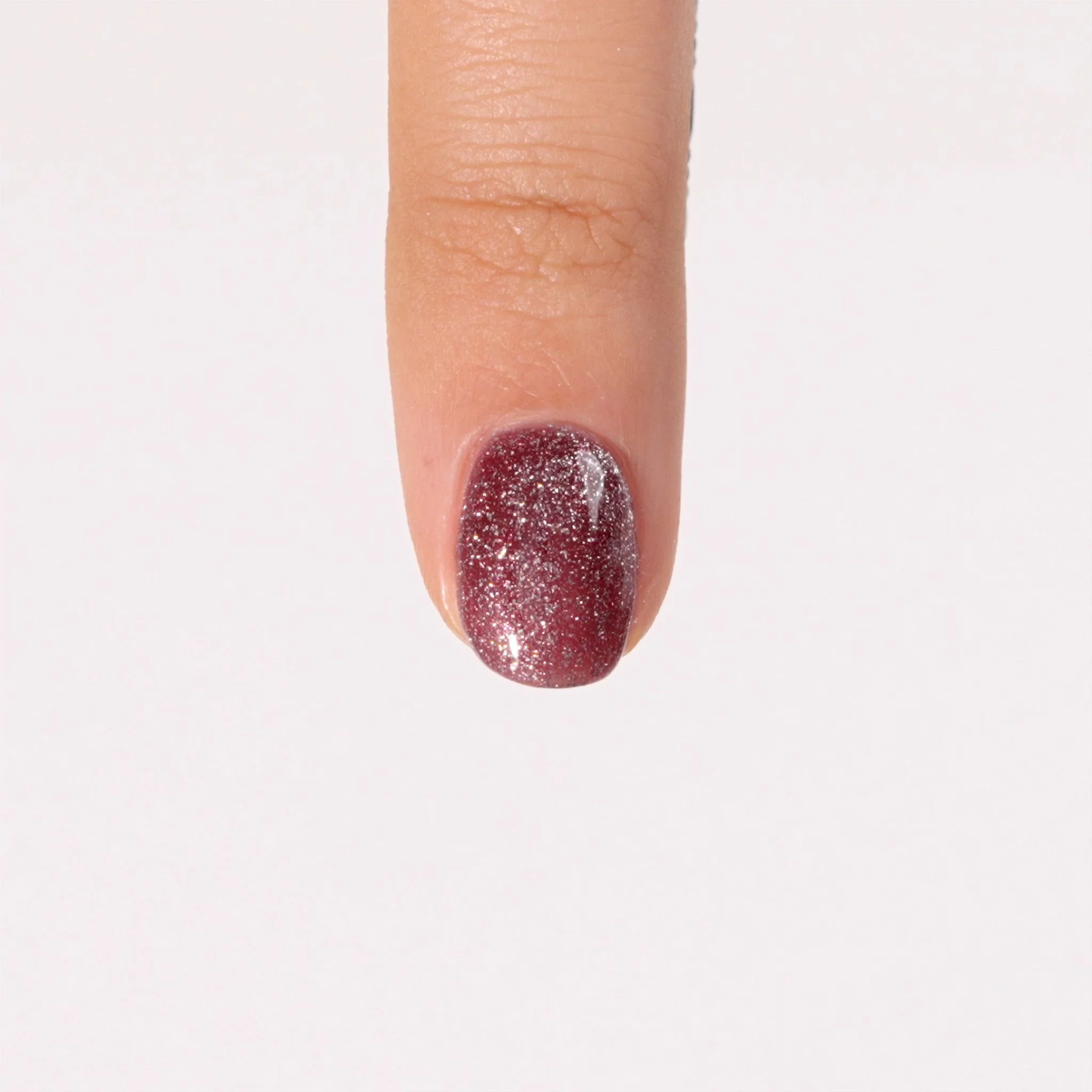 Application de Vernis semi-permanent SP742 Violet Flash Cat Eye