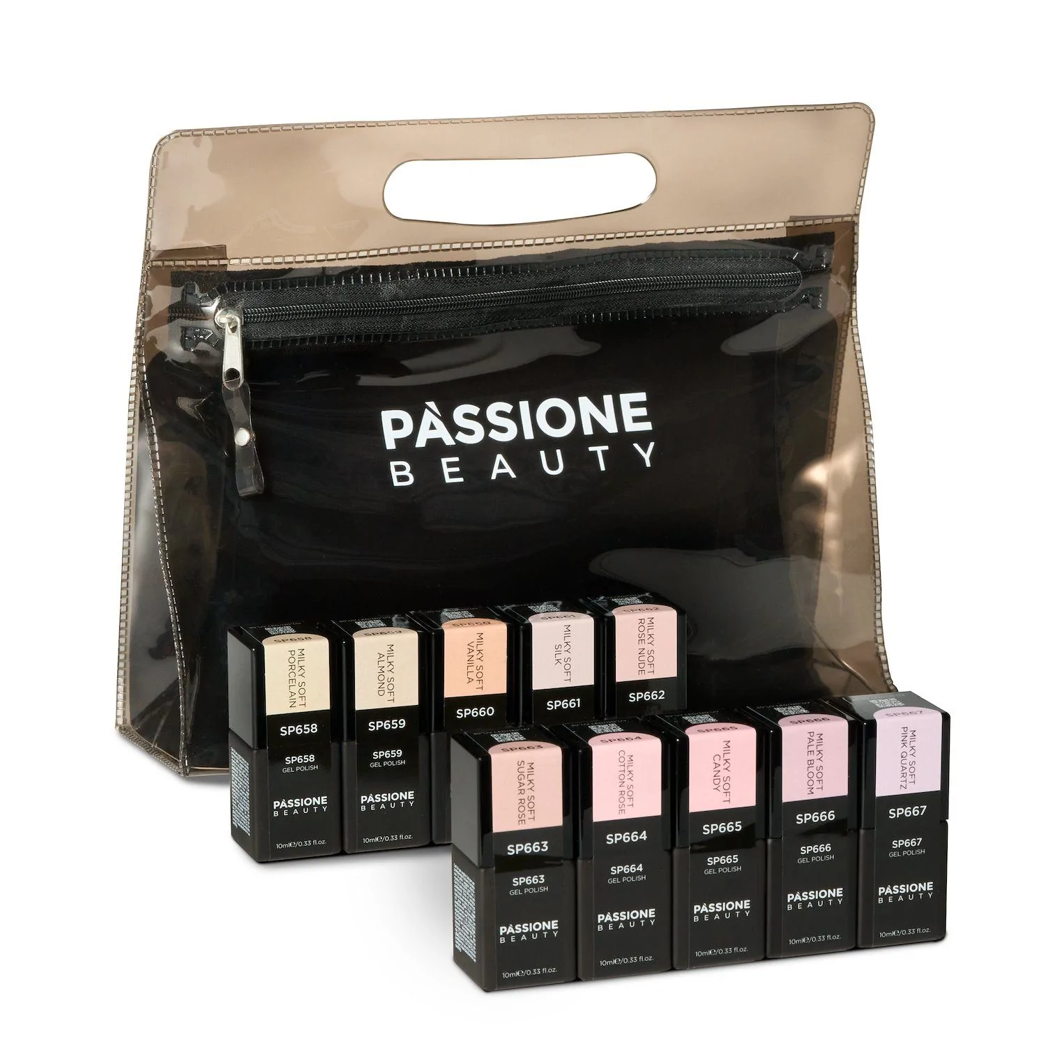 Collezione Milky Soft - Collezione di semipermanenti con mini bag