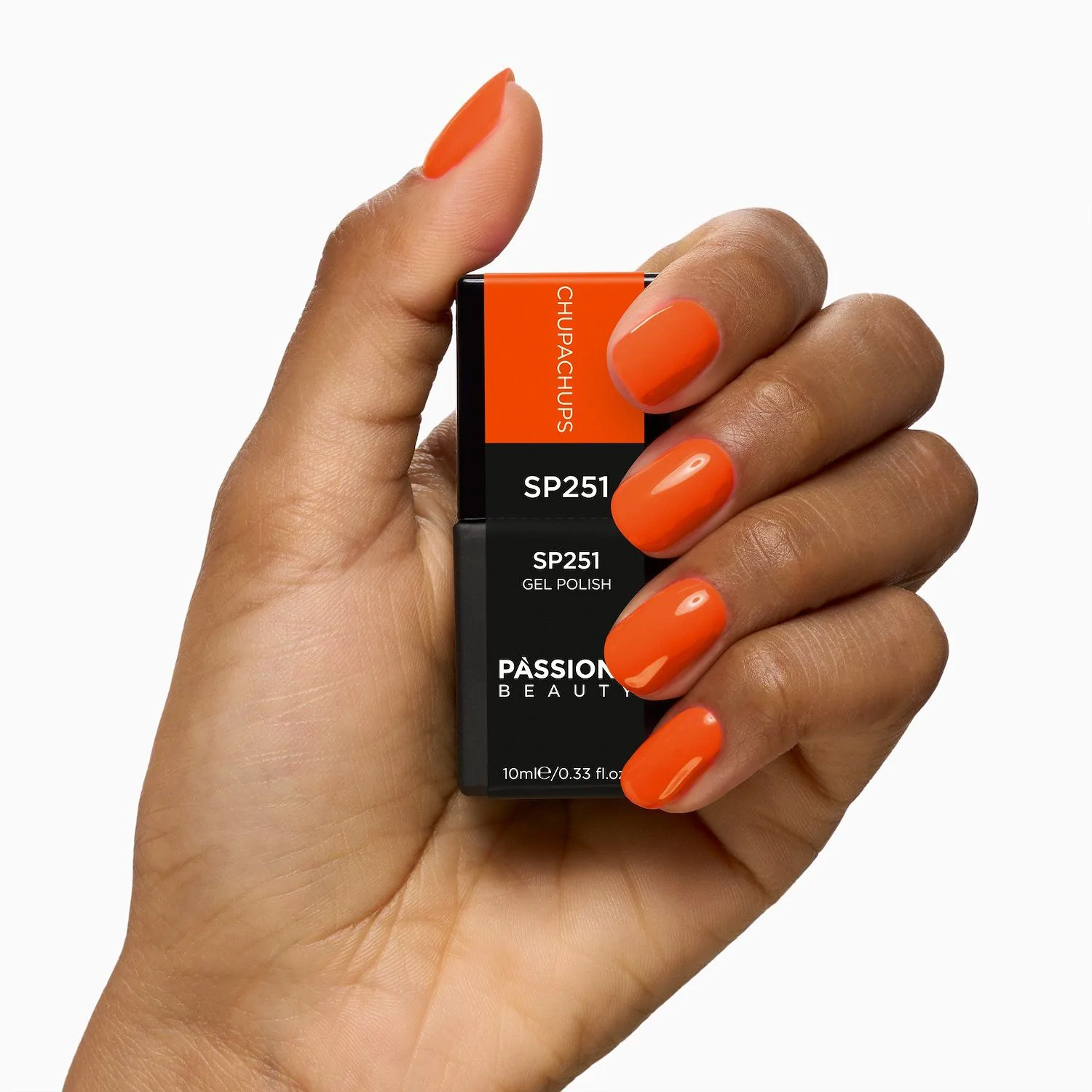 Esmalte Semipermanente EP251 Chupachups - Esmalte semipermanente color naranja chocante  - detalle 1