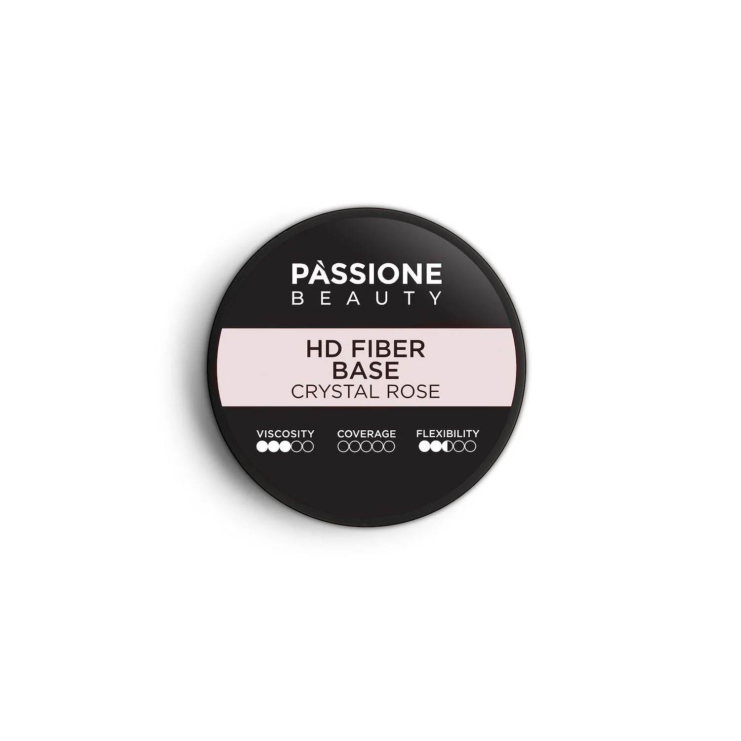 HD Fiber Base Crystal Rose 50 ml - Base Semipermanente Transparente 50 ml - detalle 1