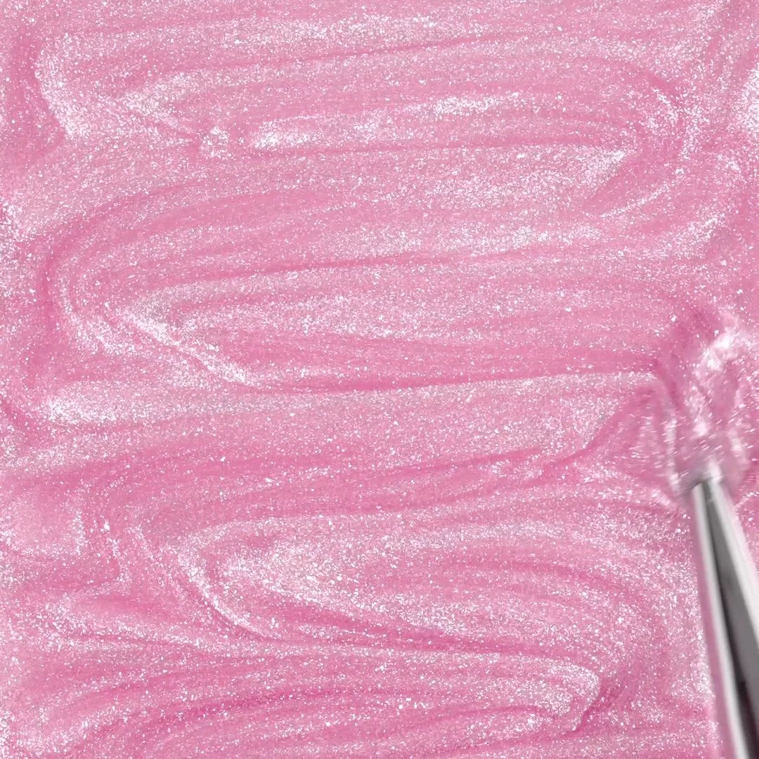 Application of Gel Nail Polish SP705 Coachella Pink