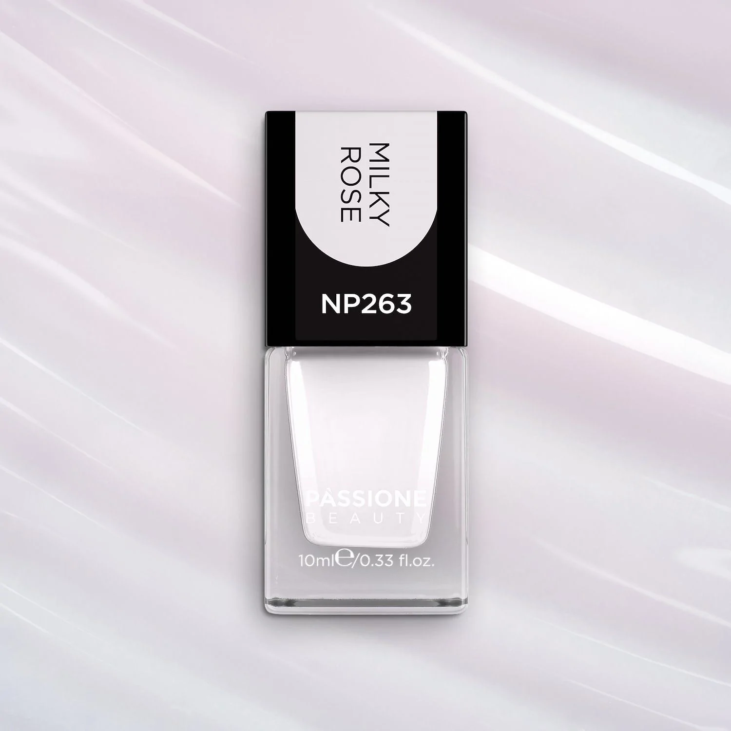 Esmalte NP263 Milky Rose - Esmalte color rosa claro lechoso - detalle 1