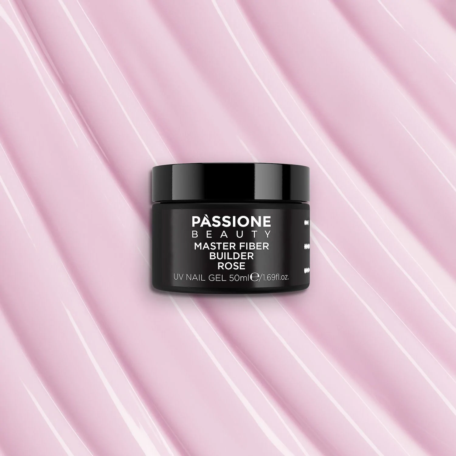 Master Fiber Builder Rose 50ml - Gel costruttore autolivellante rosa con fibre di vetro - dettaglio 1