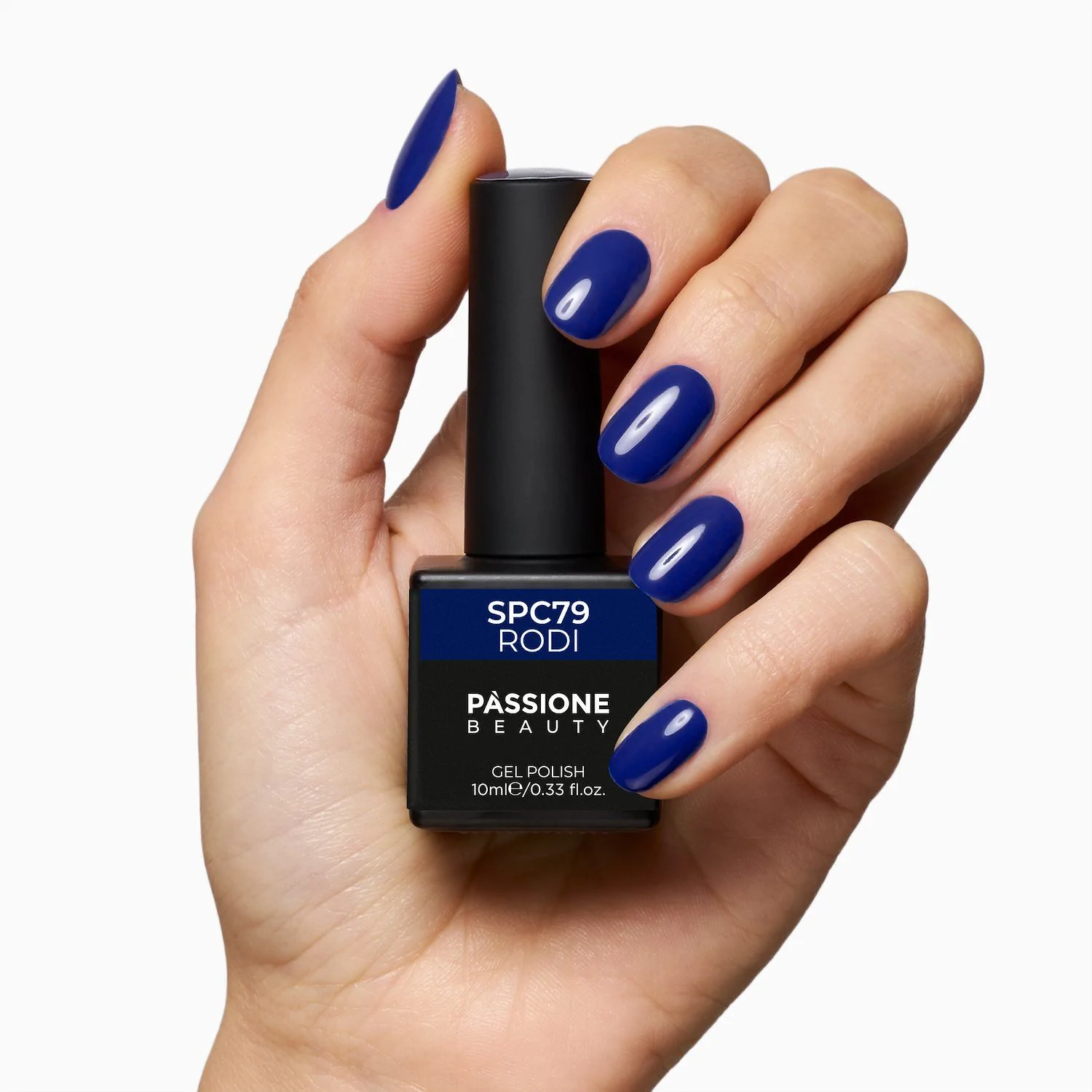 Gel Nail Polish GPC79 Rodi  - GPC79 Rodi gel polish, Intense dark blue - detail 1