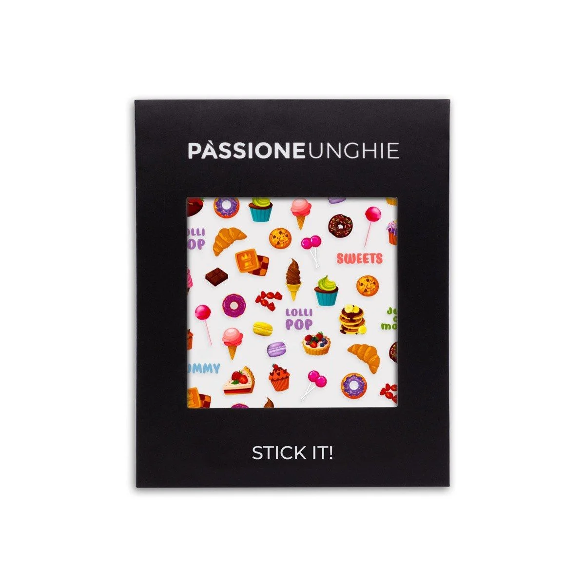 Yummy - Nail Stickers - Nail sticker with sweets and candies