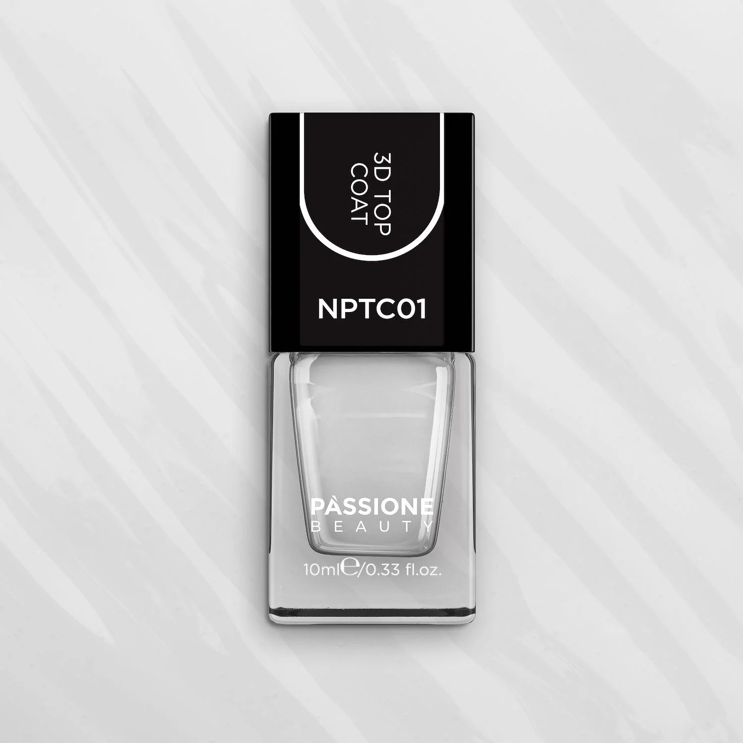3D Top Coat 10 ml - Top coat esmalte tradicional efecto gel 3D - detalle 1