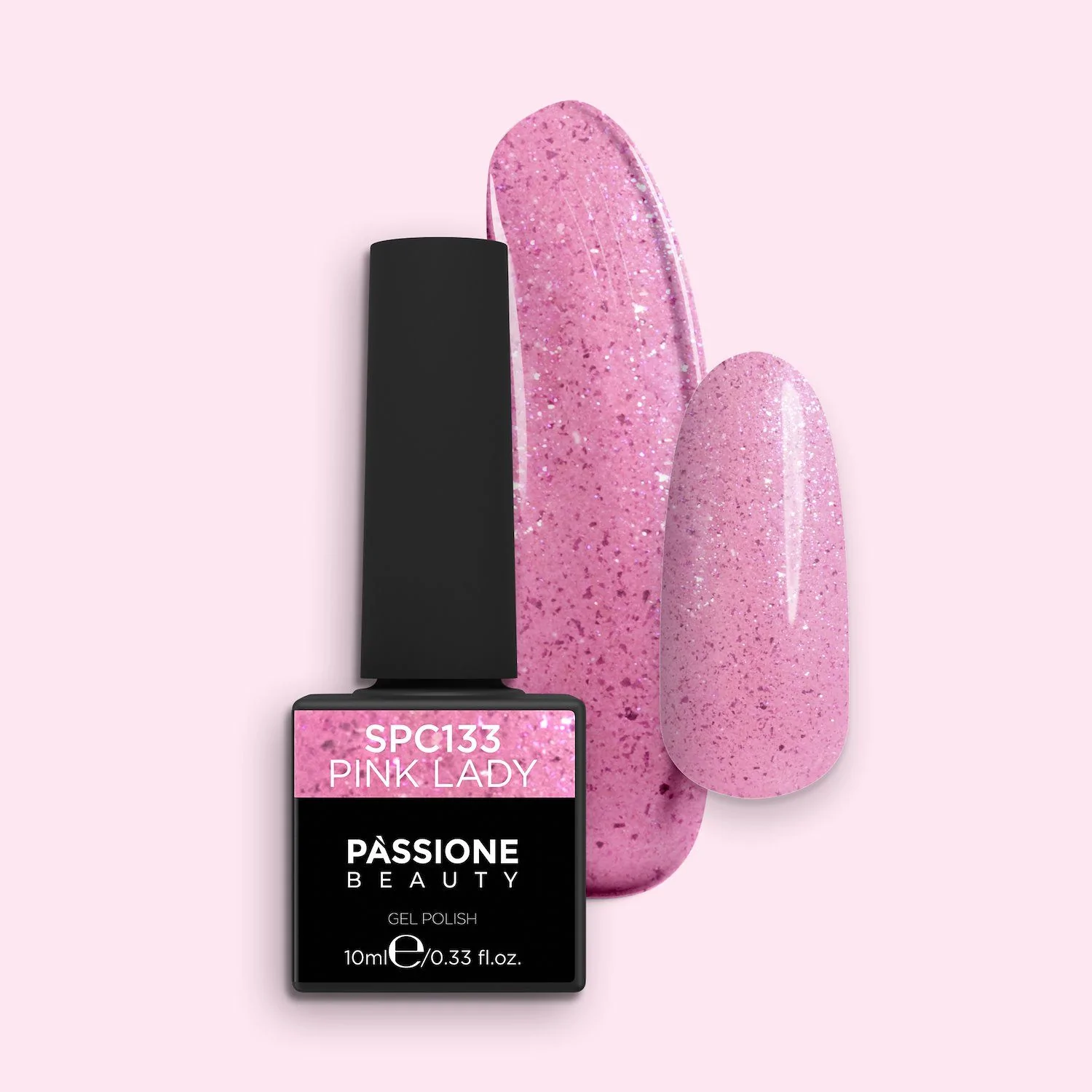 Esmalte Semipermanente EPC133 Pink Lady - Esmalte Semipermanente EPC133 Pink Lady, Rosa Metalizado