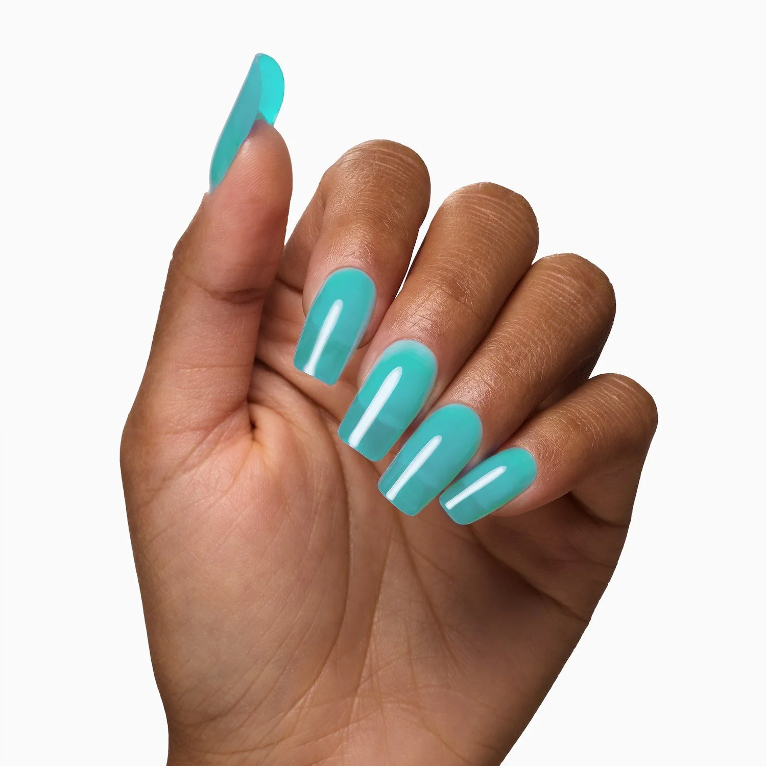 Glass Green 15 ml - Self-Levelling Clear Green Builder Gel - detail 1