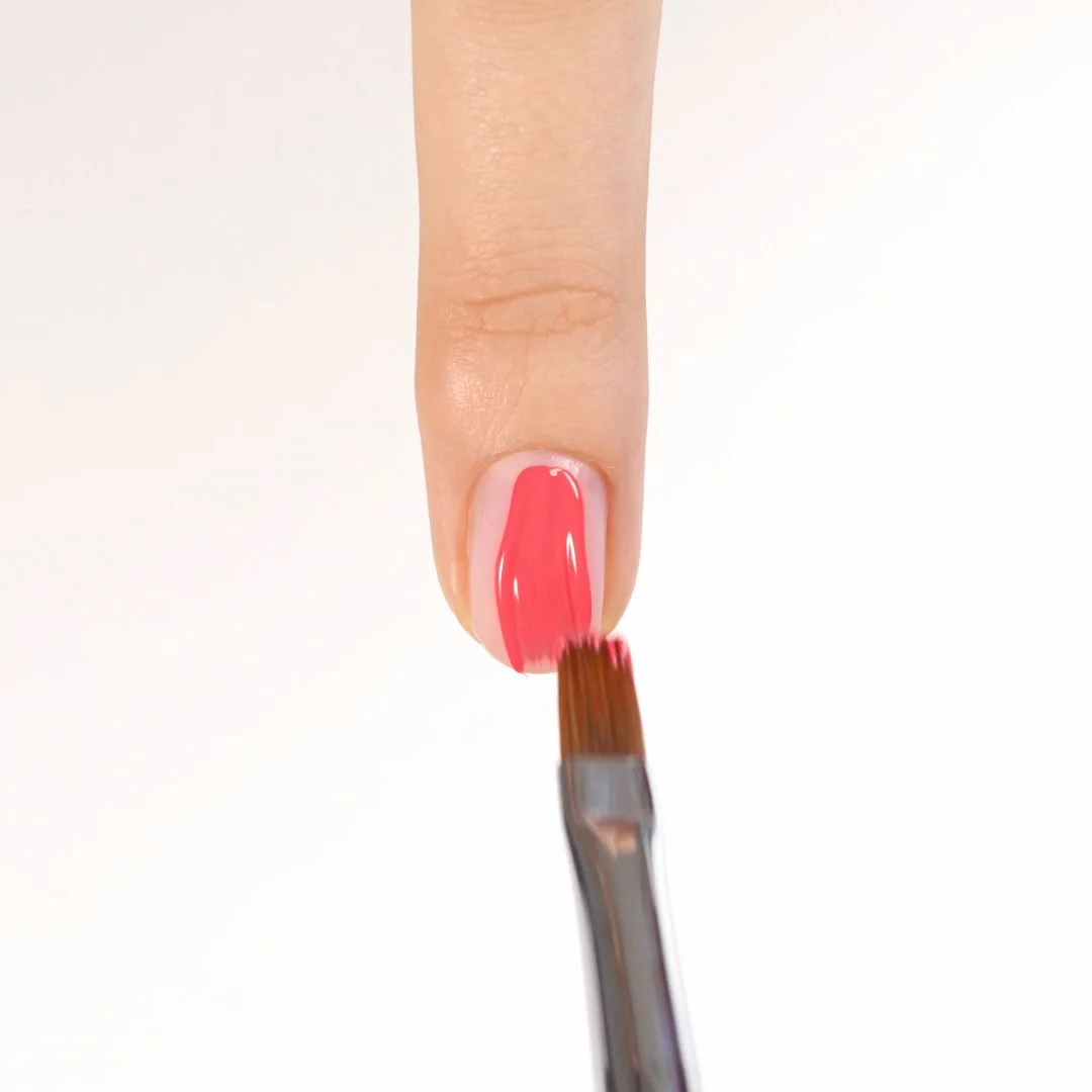 Applicazione di Gel Color C25 Coral