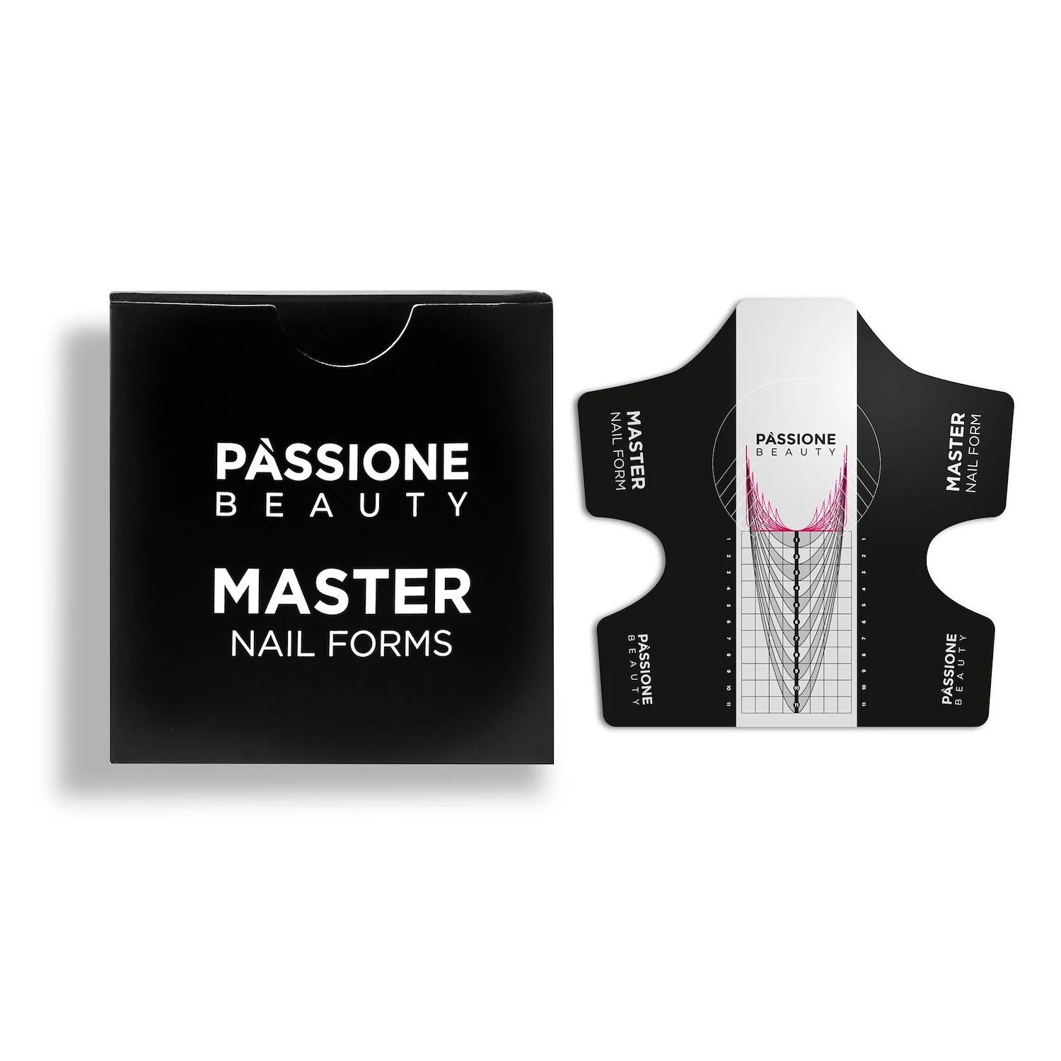 Box Master Nail Form Pro 100 pcs - Master Nail Forms in Aluminium for Professional Use