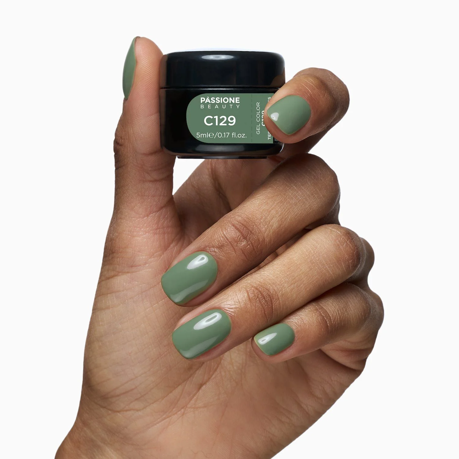 Gel Color C129 Terrarium Moss - Gel color verde madera - detalle 2