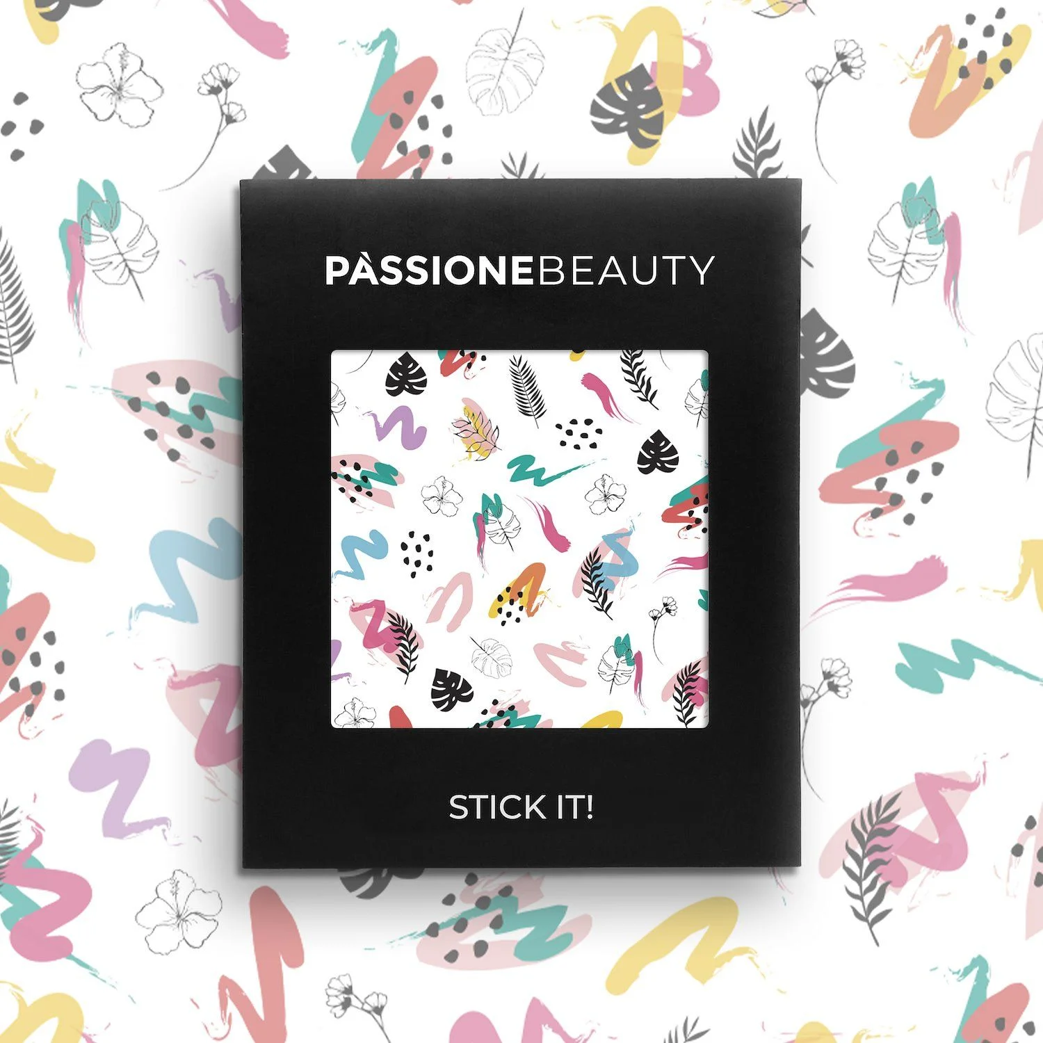 Graffiti - Nail Stickers - Graffiti-style nail art stickers