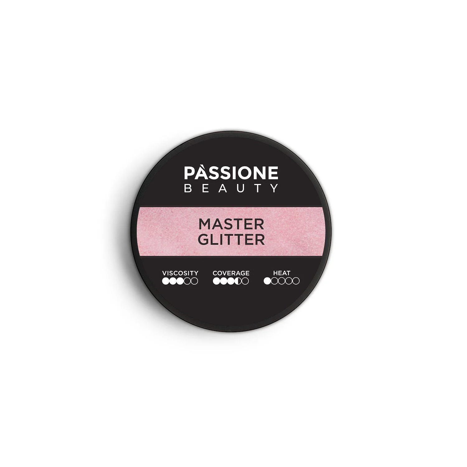 Master Glitter 15 ml - Gel de construction auto-égalisant rose ancien avec micro-paillettes - détail 1