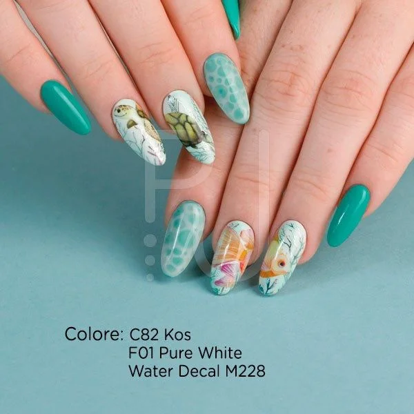 Gel Color C82 Kos - Gel color azul aguamarina - detalle 1