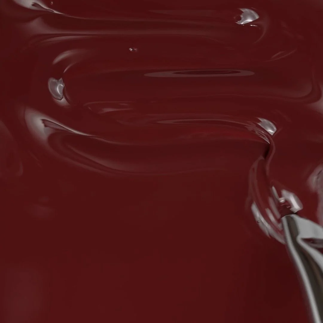 Anwendung von Farbgel C45 Marsala