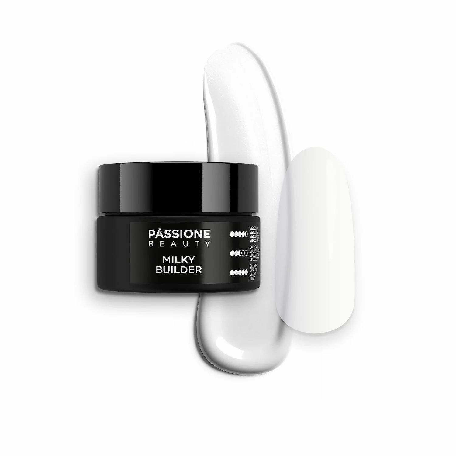 Milky Builder 15 ml - Gel de construction tissotropique blanc laiteux à haute viscosité