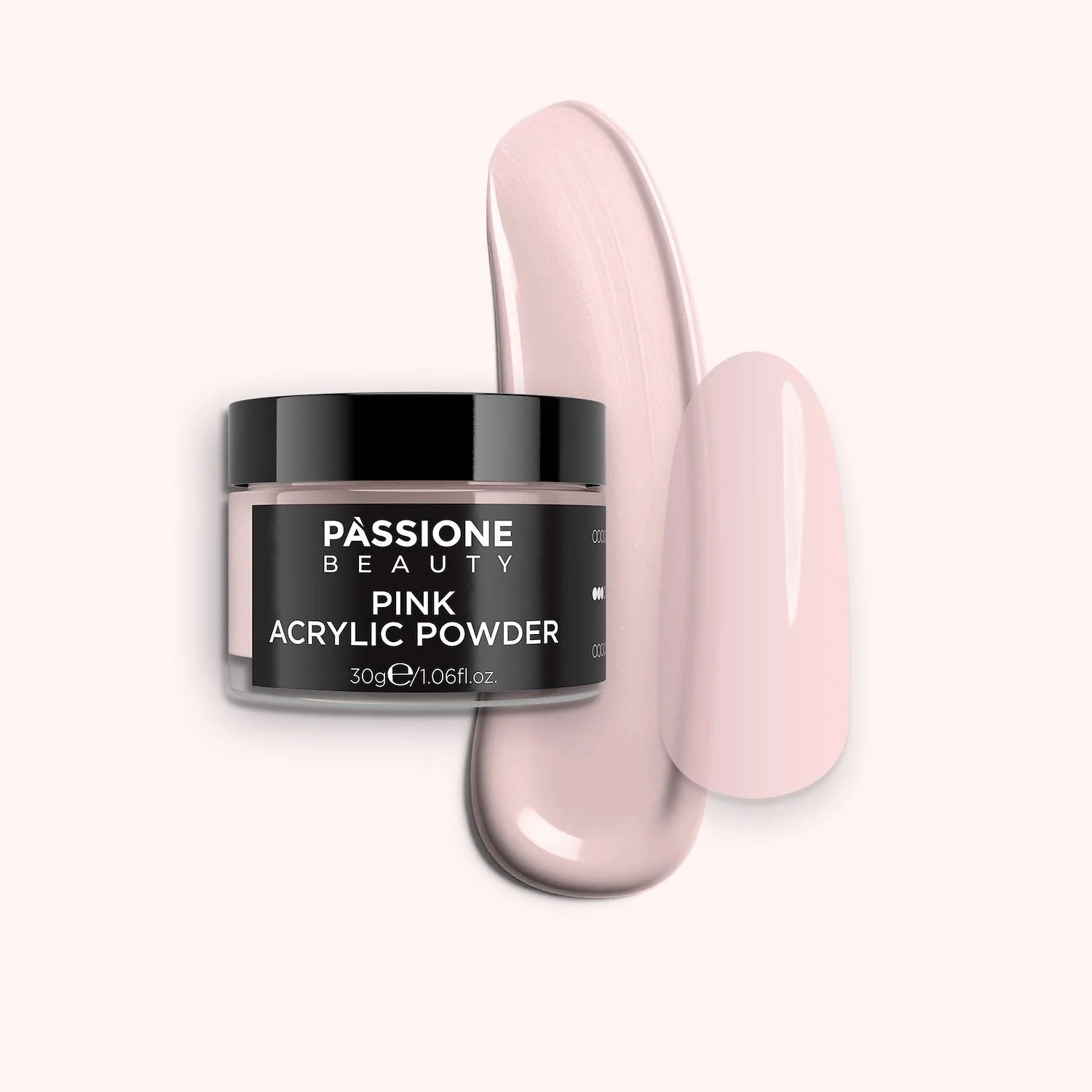 Poudre Acrylique Pink - Poudre acrylique rose clair froid pour reconstruction
