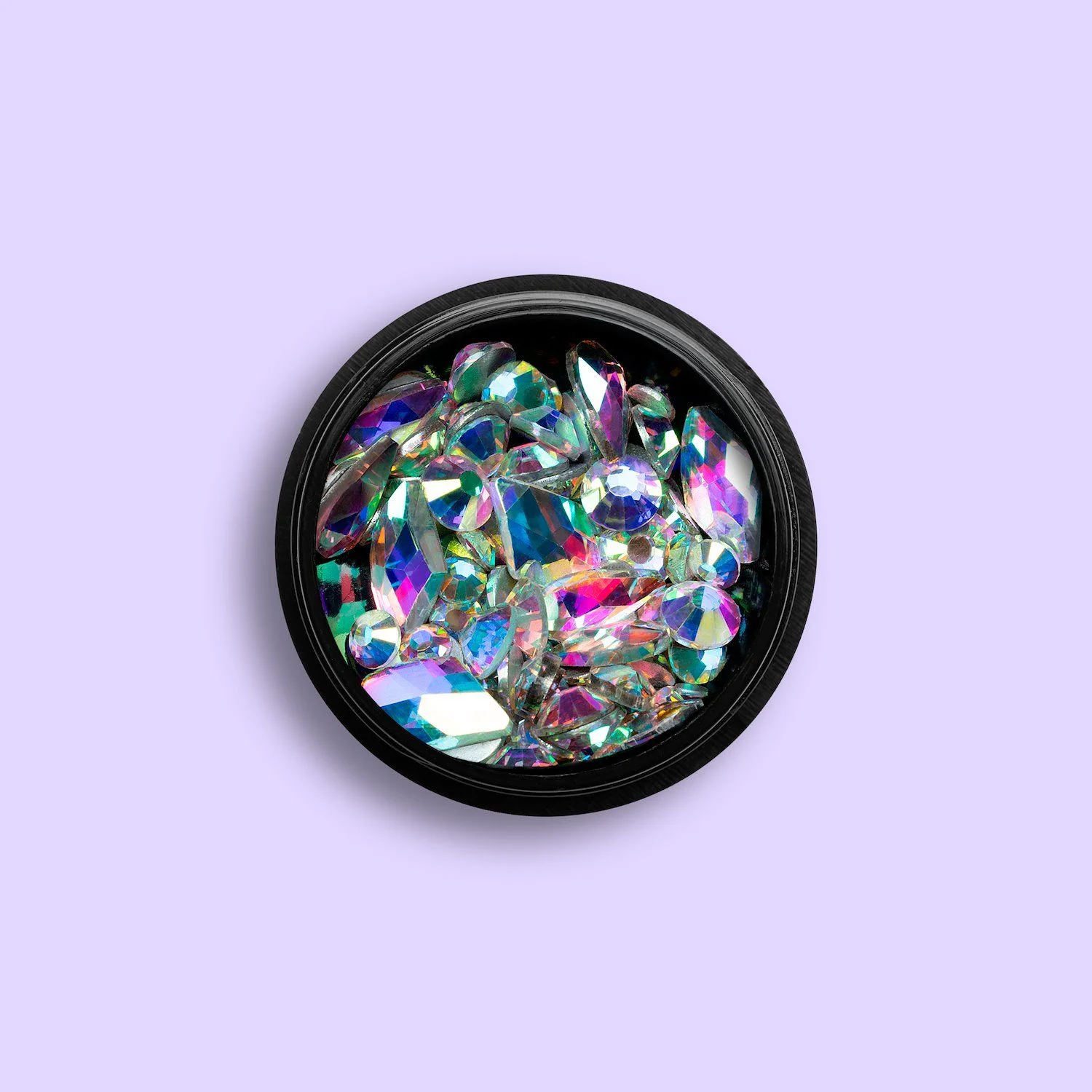 Boreal Gems Mix - Gems mix for nail art, rainbow colour