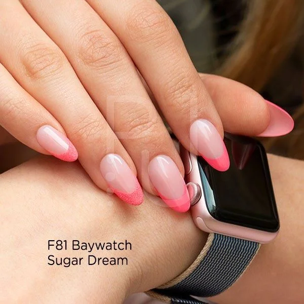 Gel colour F81 Baywatch - Brightcoral pink Self-sealing UV Gel Colour - detail 1