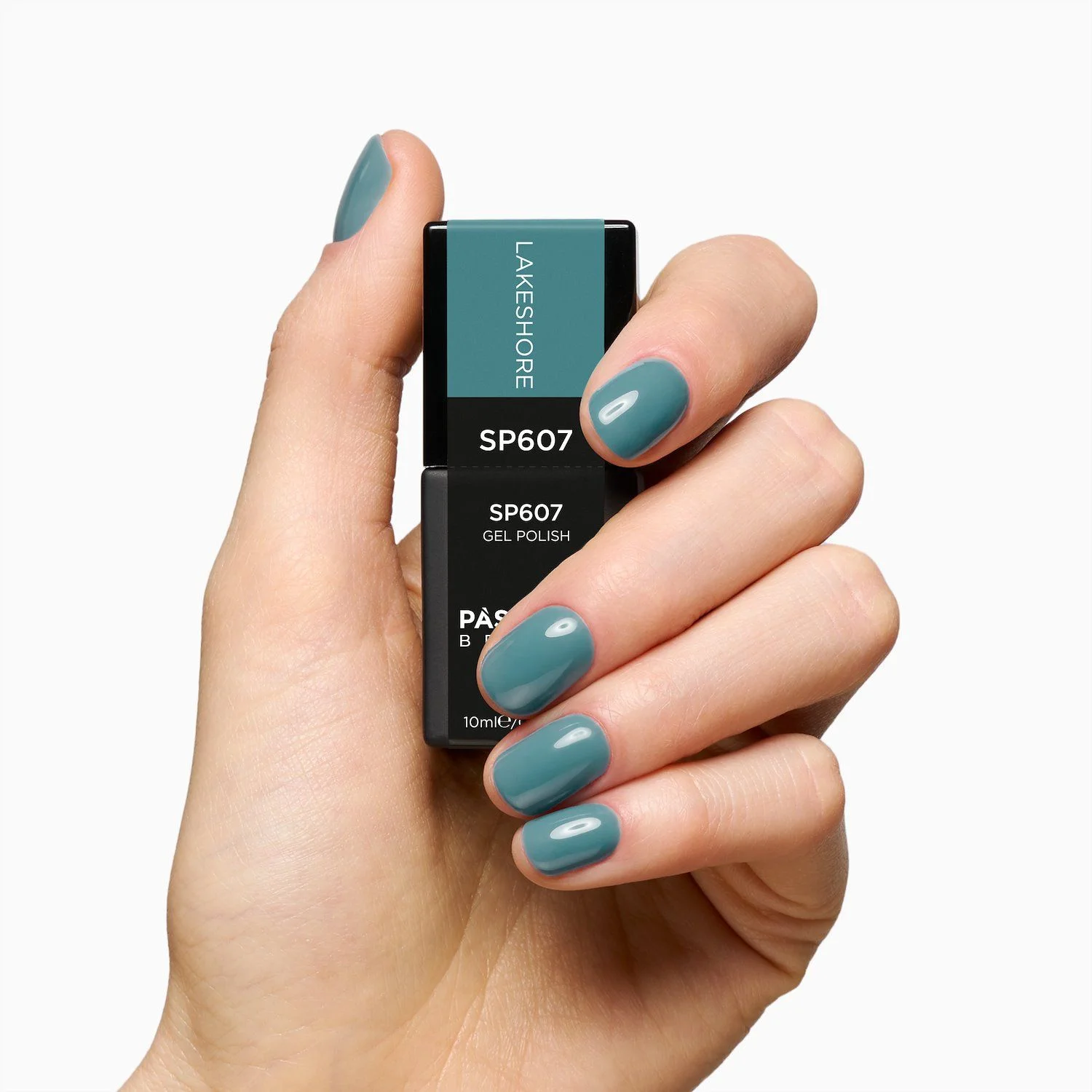 UV Nagellack SP607 Lakeshore - UV-Nagellack in Hellblau  - Detail 1