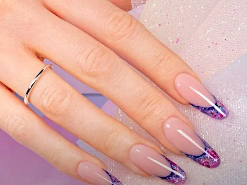 Flower Power! | French in struttura Acrilgel con fiori secchi
