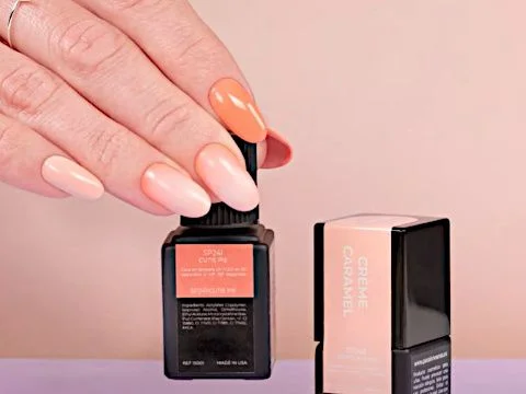 Hey Peach! | Unghie sfumate opache