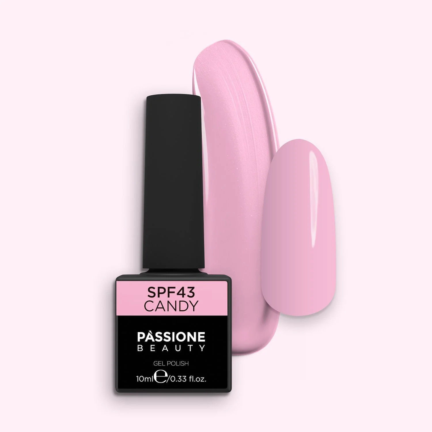 Esmalte Semipermanente EPF43 Candy - Esmalte semipermanente EPF43 Candy, rosa muy suave