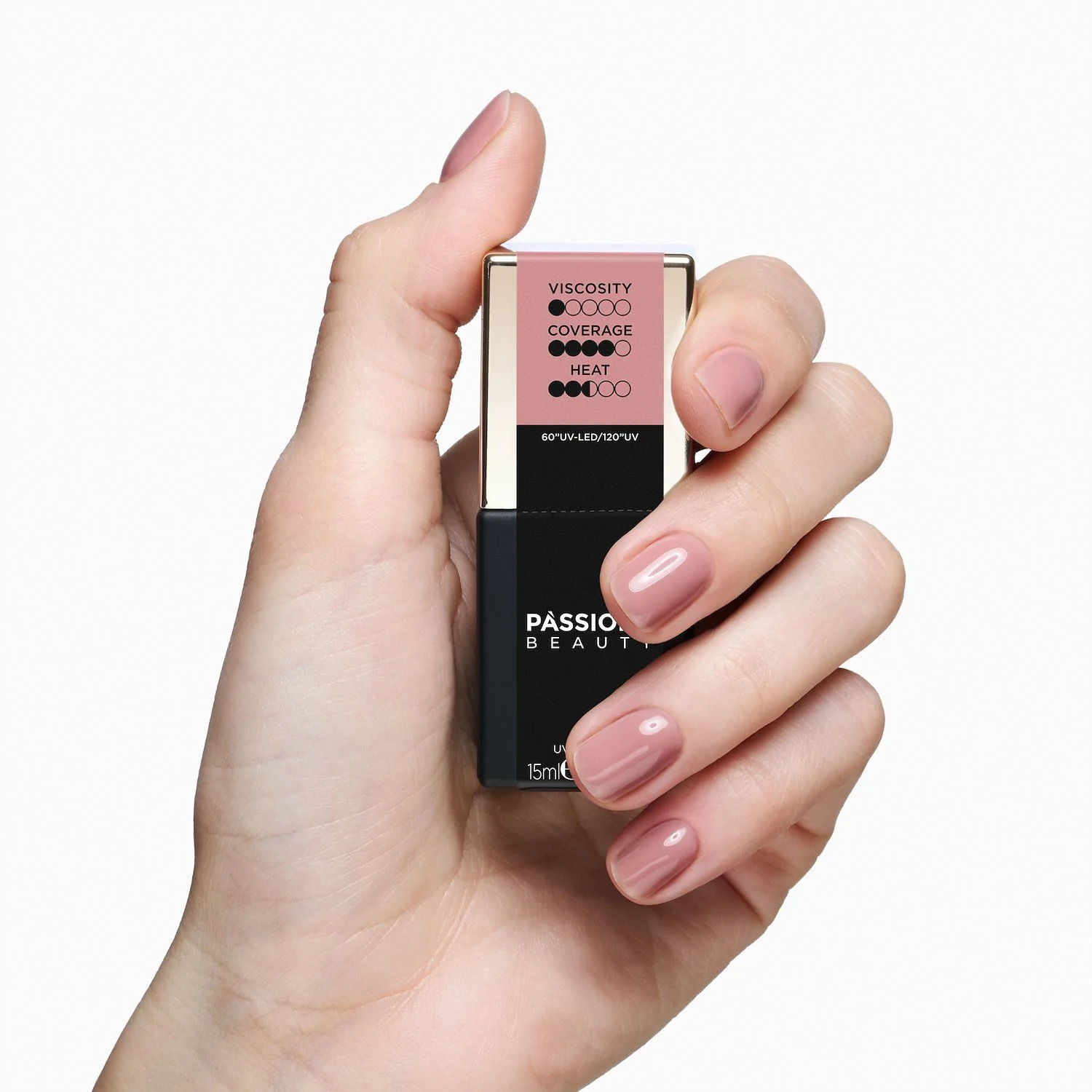 GELNIUS® Natural Mauve 15 ml - Gel costruttore 2-in-1 a bassa viscosità nude malva - dettaglio 2