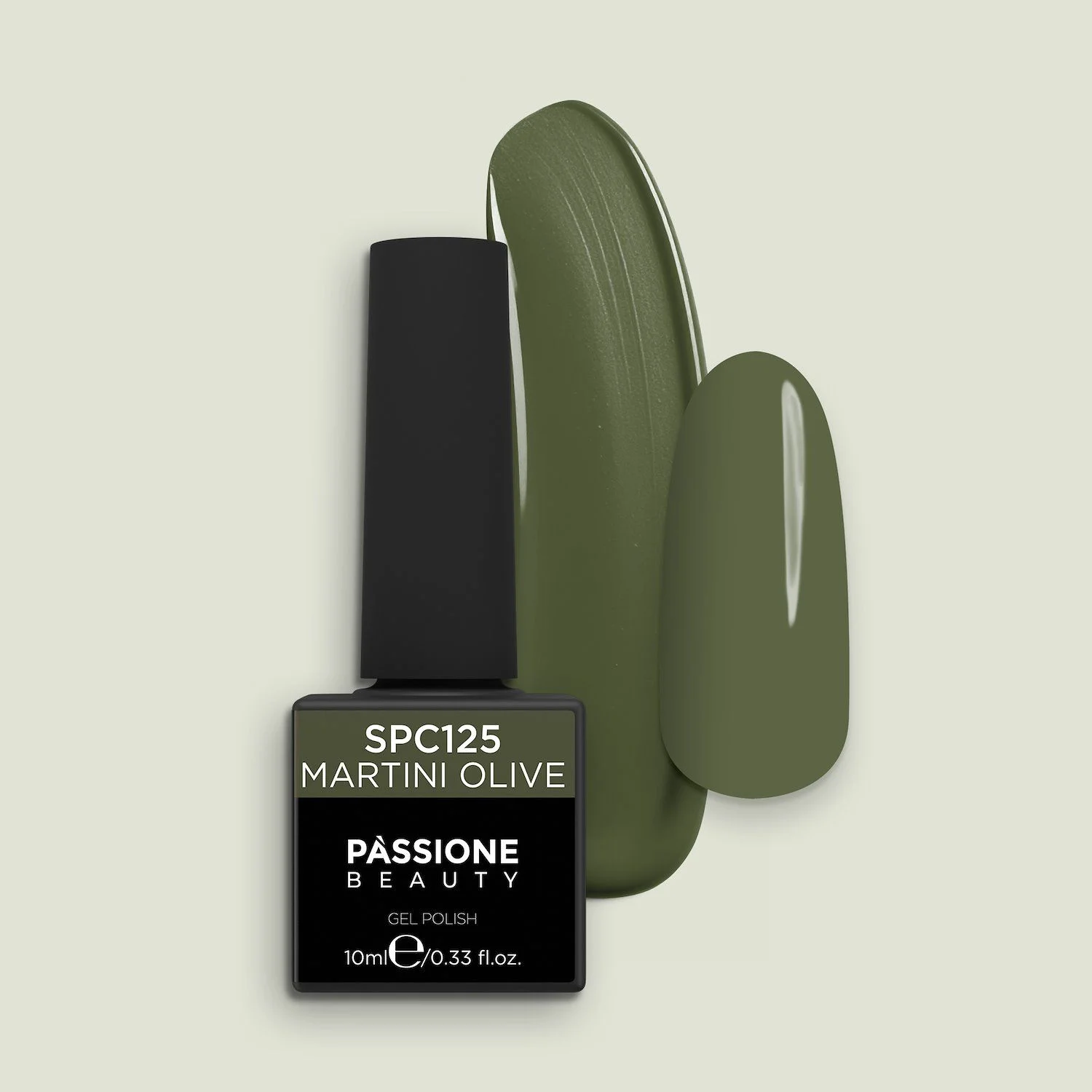 Esmalte Semipermanente EPC125 Martini Olive - Esmalte semipermanente EPC125 Martini Olive, Verde oliva