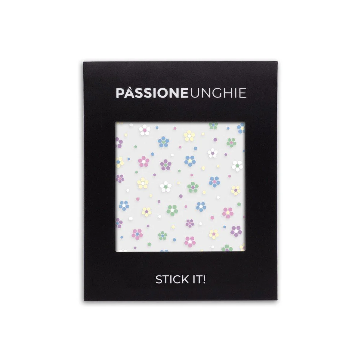 Dot Flowers - Nail Stickers - Stickers para nail art con flores y lunares