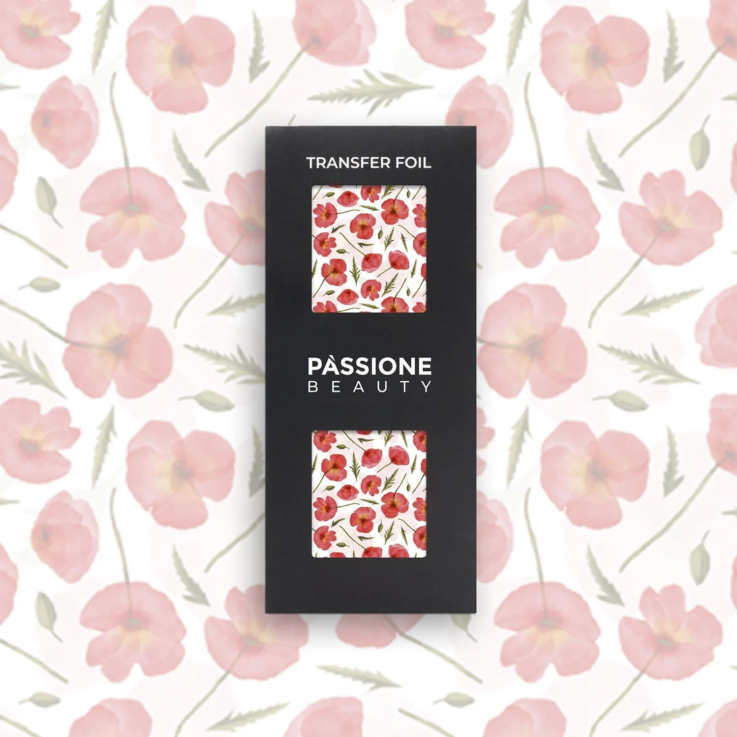 Oblivion - Transfer Foil - Nail Transfer Foil - poppies