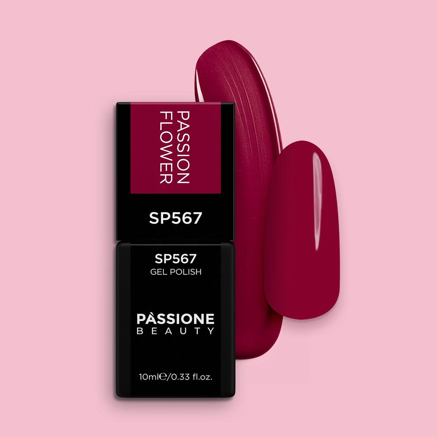 Vernis semi-permanent SP567 Passion Flower - Vernis semi-permanent fuchsia amarena