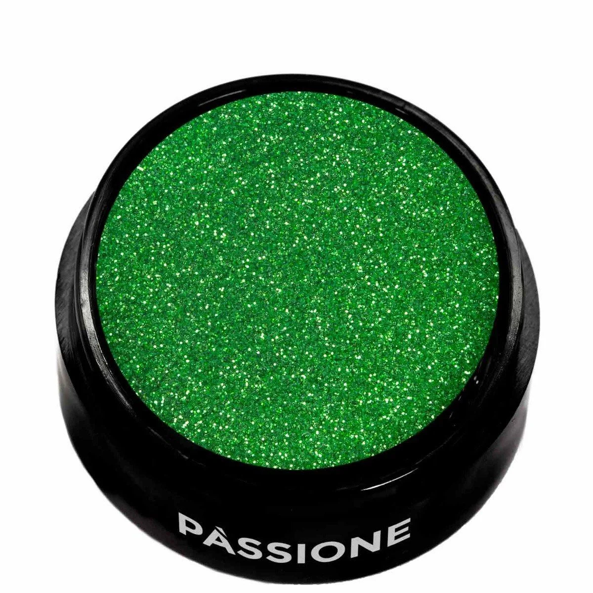 Elf Glitter - Green and champagne nail glitter - detail 1