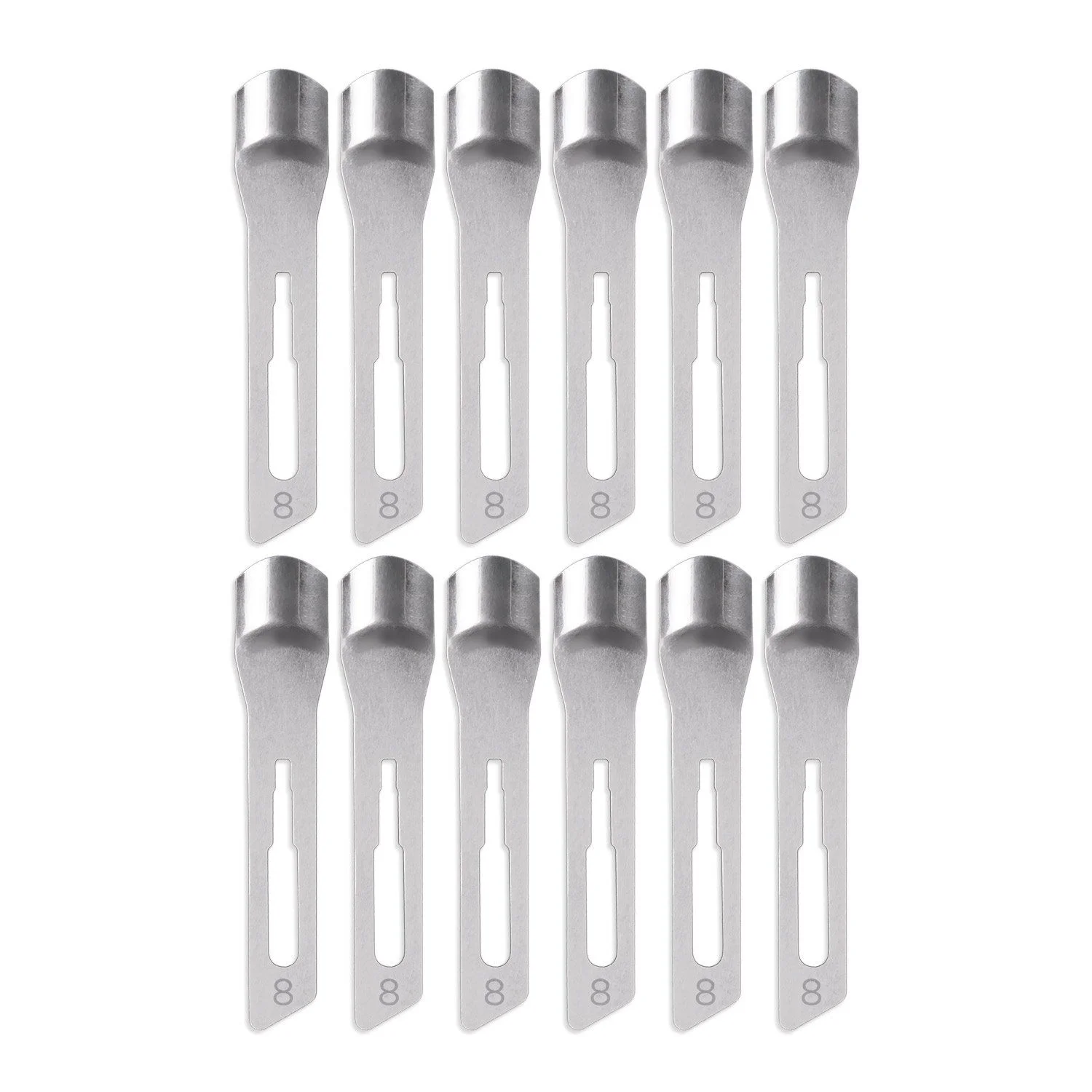 Lame Sgorbia 8 Pack 12 pz - Lama per sgorbia modello 8 - dettaglio 1