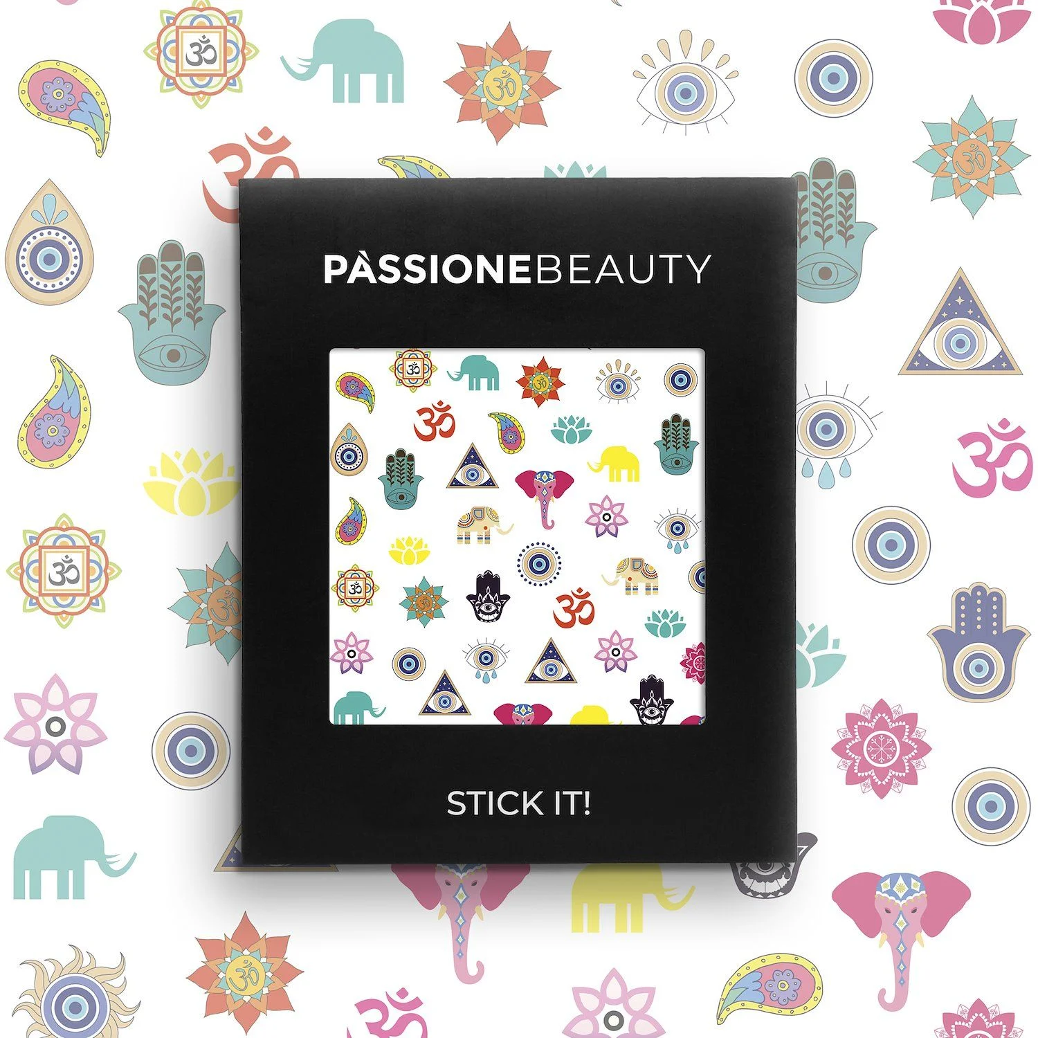 Oriental Vibe - Nail Stickers - Oriental-themed Nail Stickers