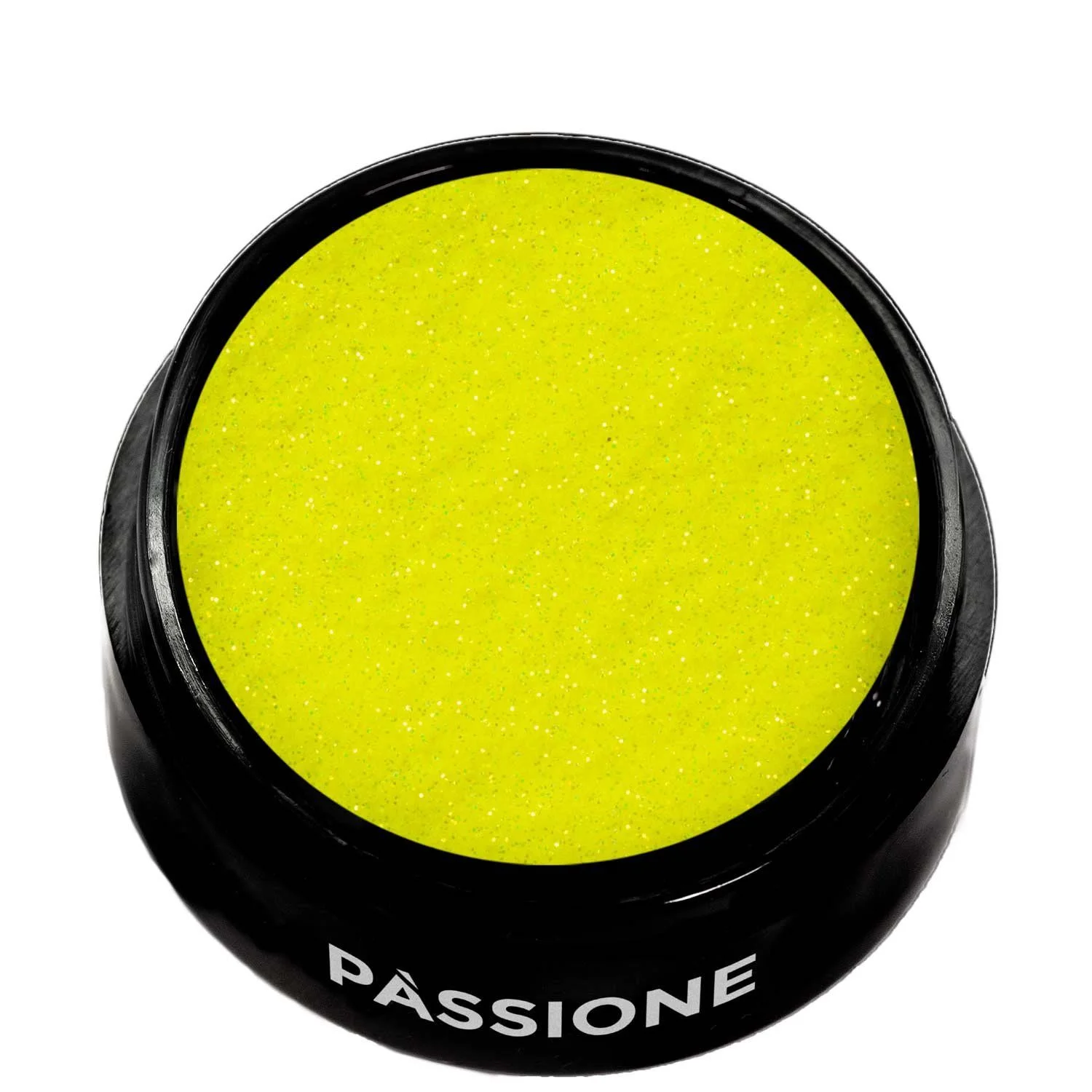 Highlighter Glitter - Neon yellow and neon coral nail glitter - detail 1