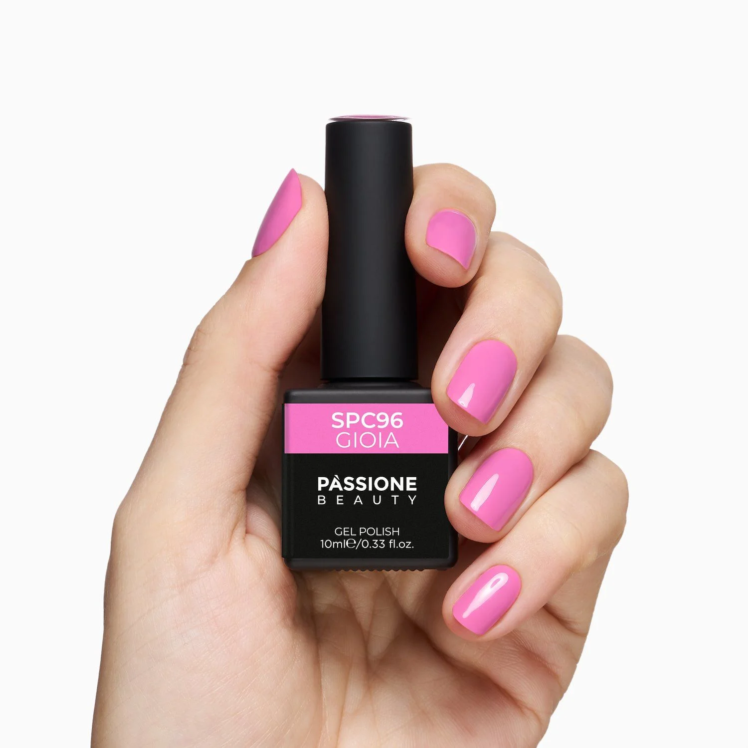Gel Nail Polish GPC96 Gioia  - GPC96 Gioia gel polish, Bright Fuchsia - detail 1