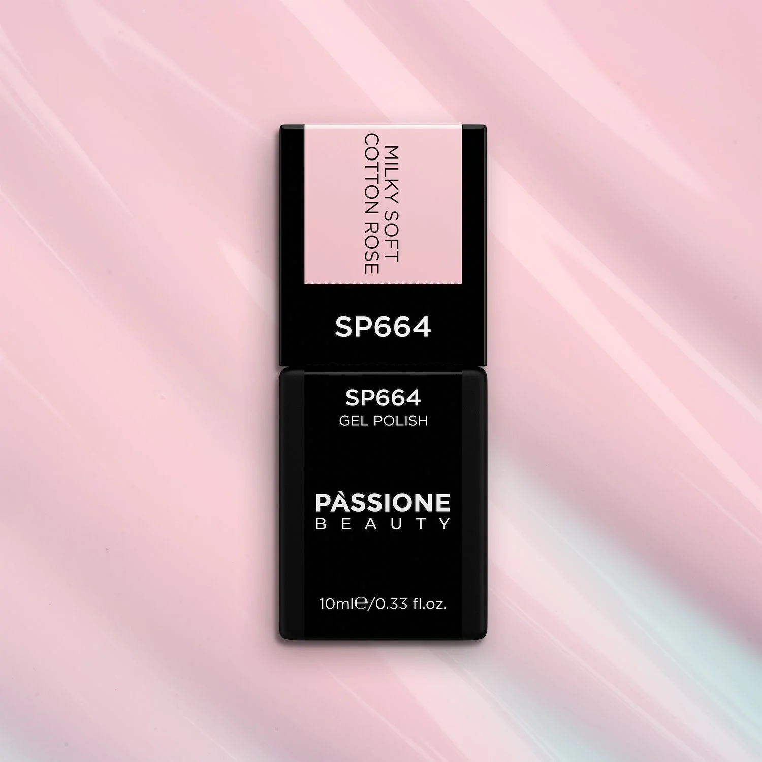 UV Nagellack SP664 Milky Soft Cotton Rose - UV-Nagellack in milchigem Rosa-Lila - Detail 2
