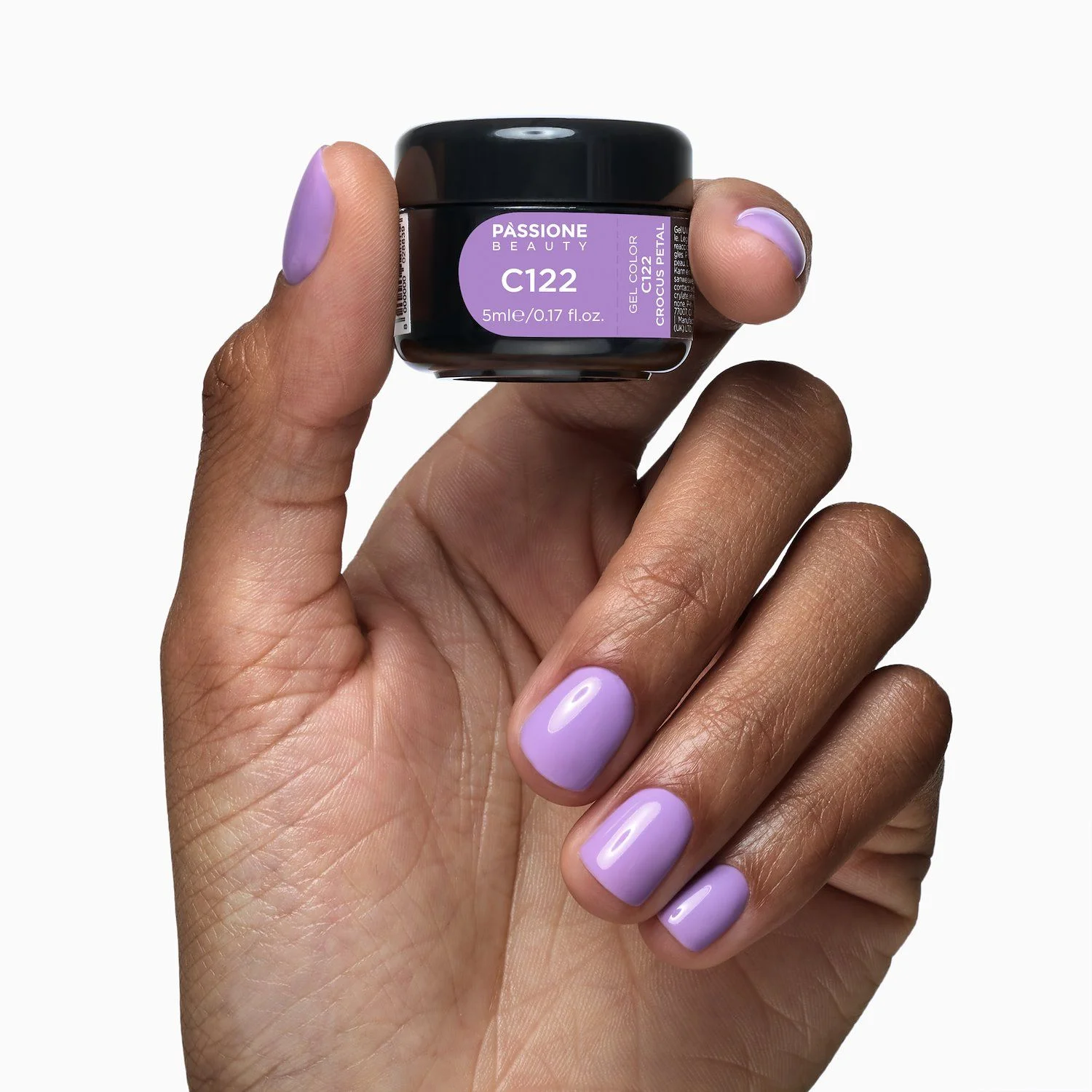 Gel Couleur C122 Crocus Petal - Gel couleur lilas et lavande - détail 1