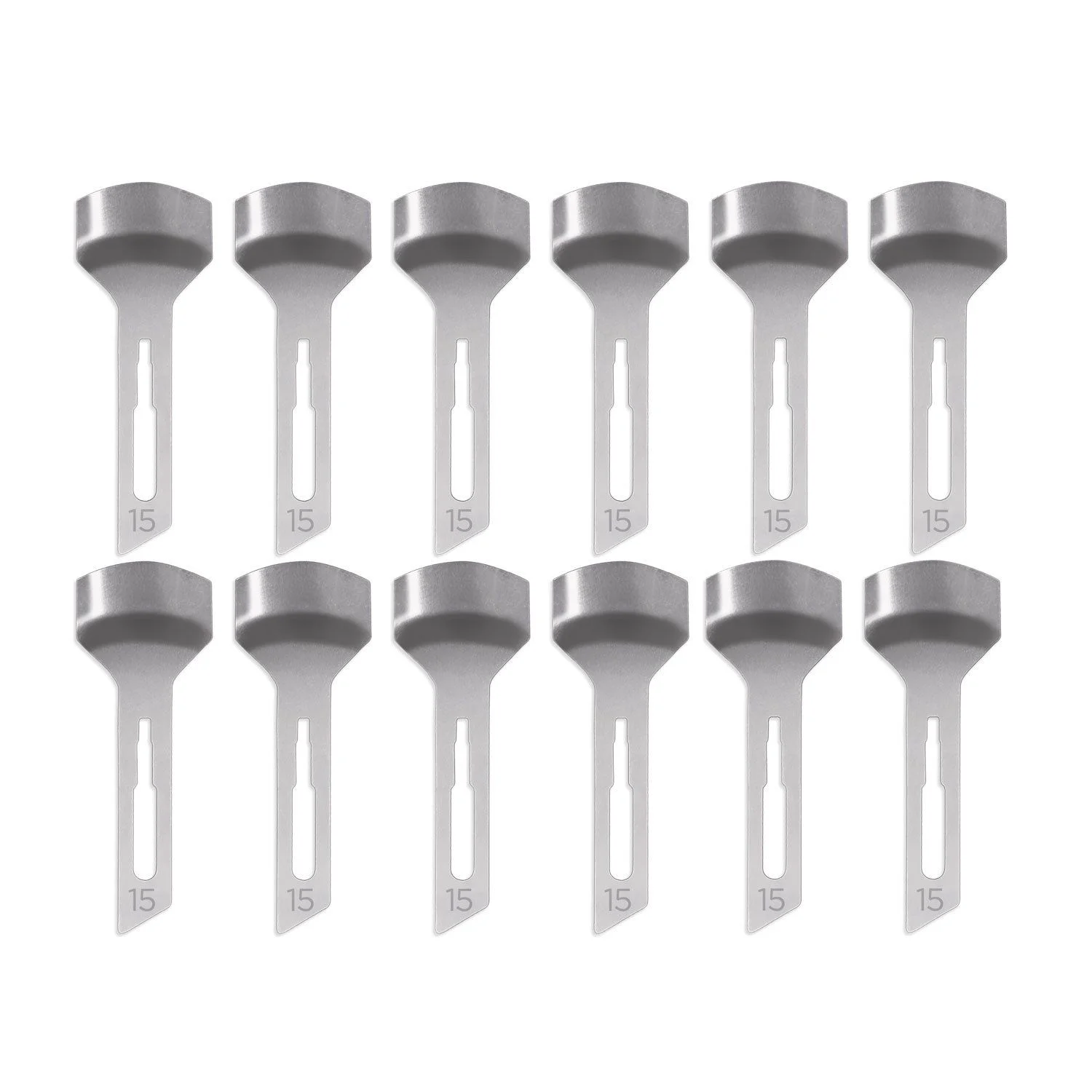 Lame Sgorbia 15 Pack 12 pz - Lama per sgorbia modello 15 - dettaglio 1