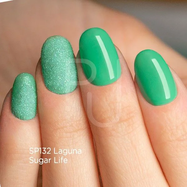 Gel Nail Polish GP132 Laguna - Aquamarine-Green Gel Polish - detail 1