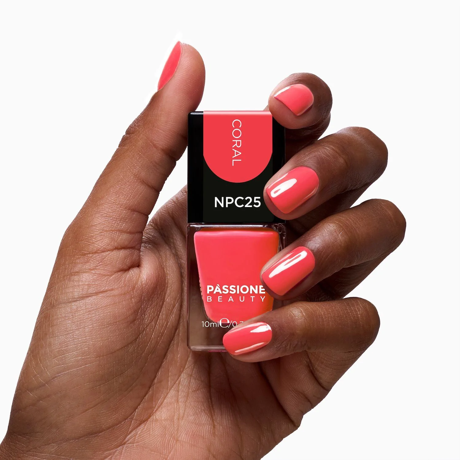 Vernis NPC25 Coral - Vernis orange corail - détail 1