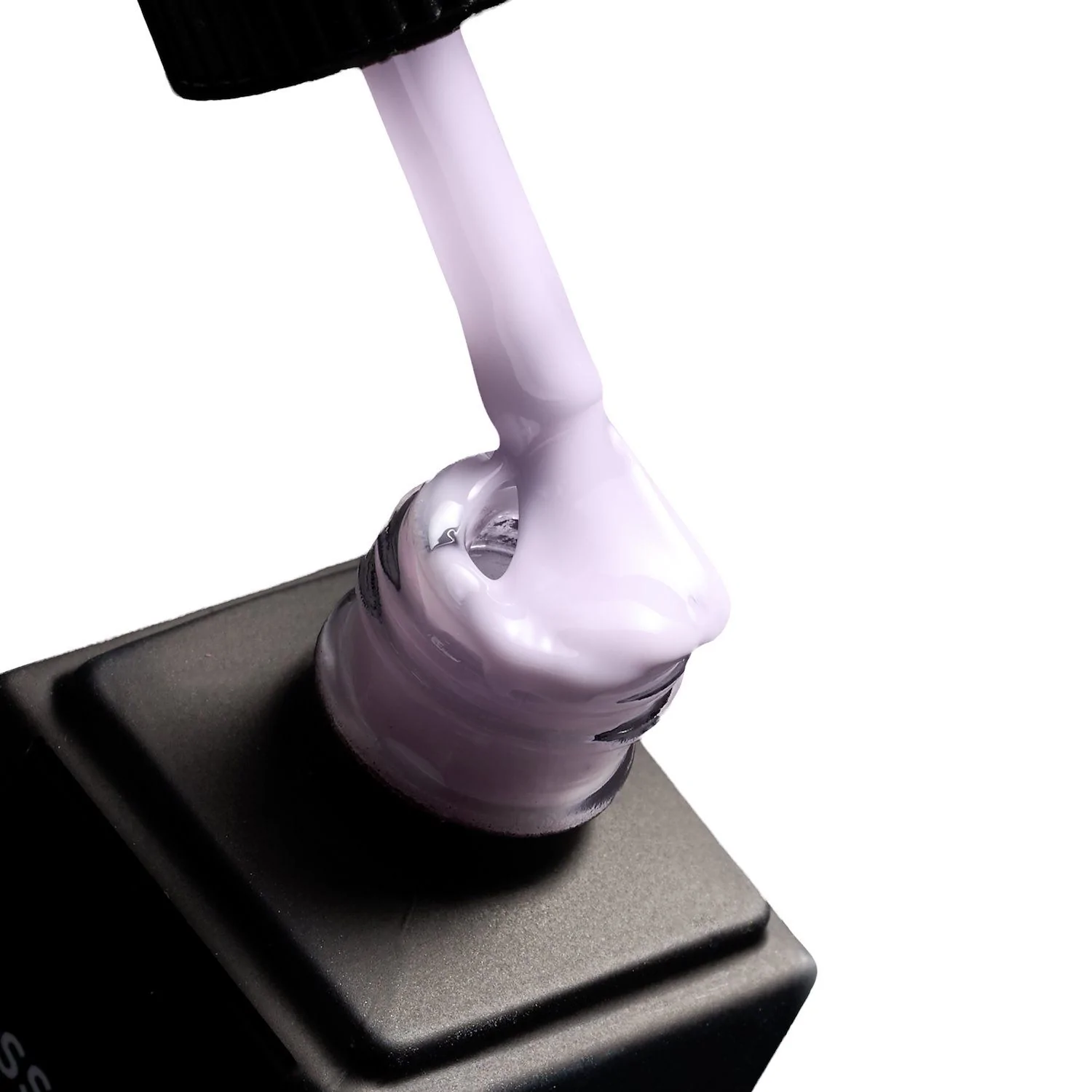 HD Base Pinky Lilac 15 ml - Base Rubber Semi-permanente Lilas - détail 2
