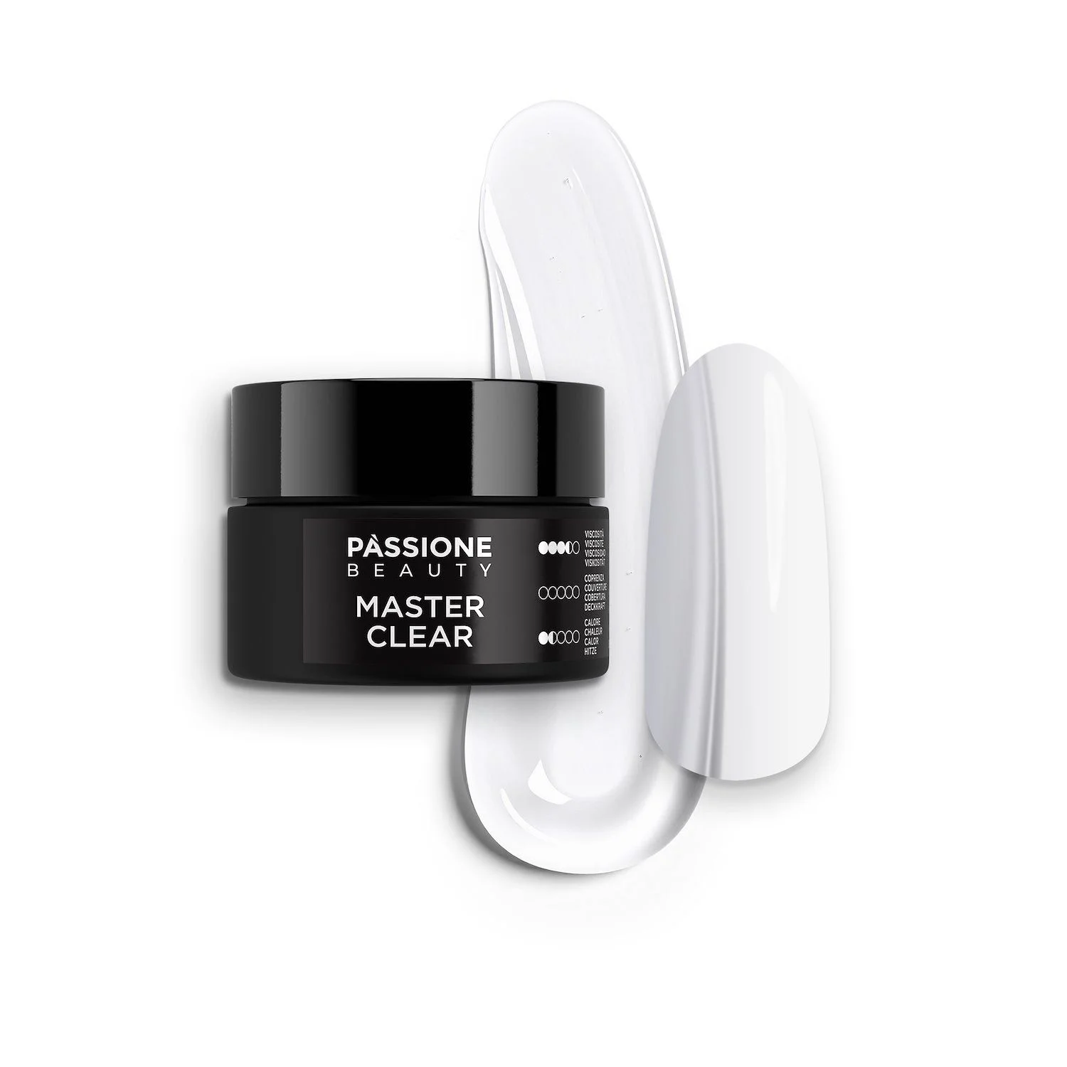 Master Clear 15 ml - Gel de construction auto-égalisant transparent