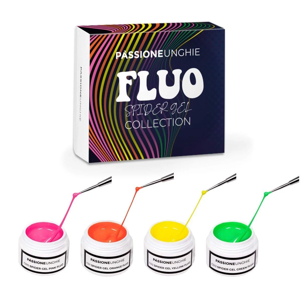 Fluo Spider Gel Collection - Fluo Spider Gel Collection 