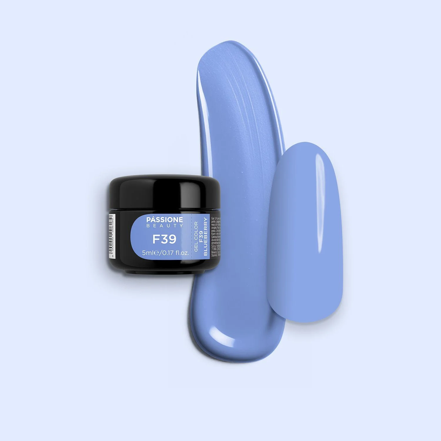 Gel colour F39 Blueberry - LilacSelf-sealing UV Gel Colour