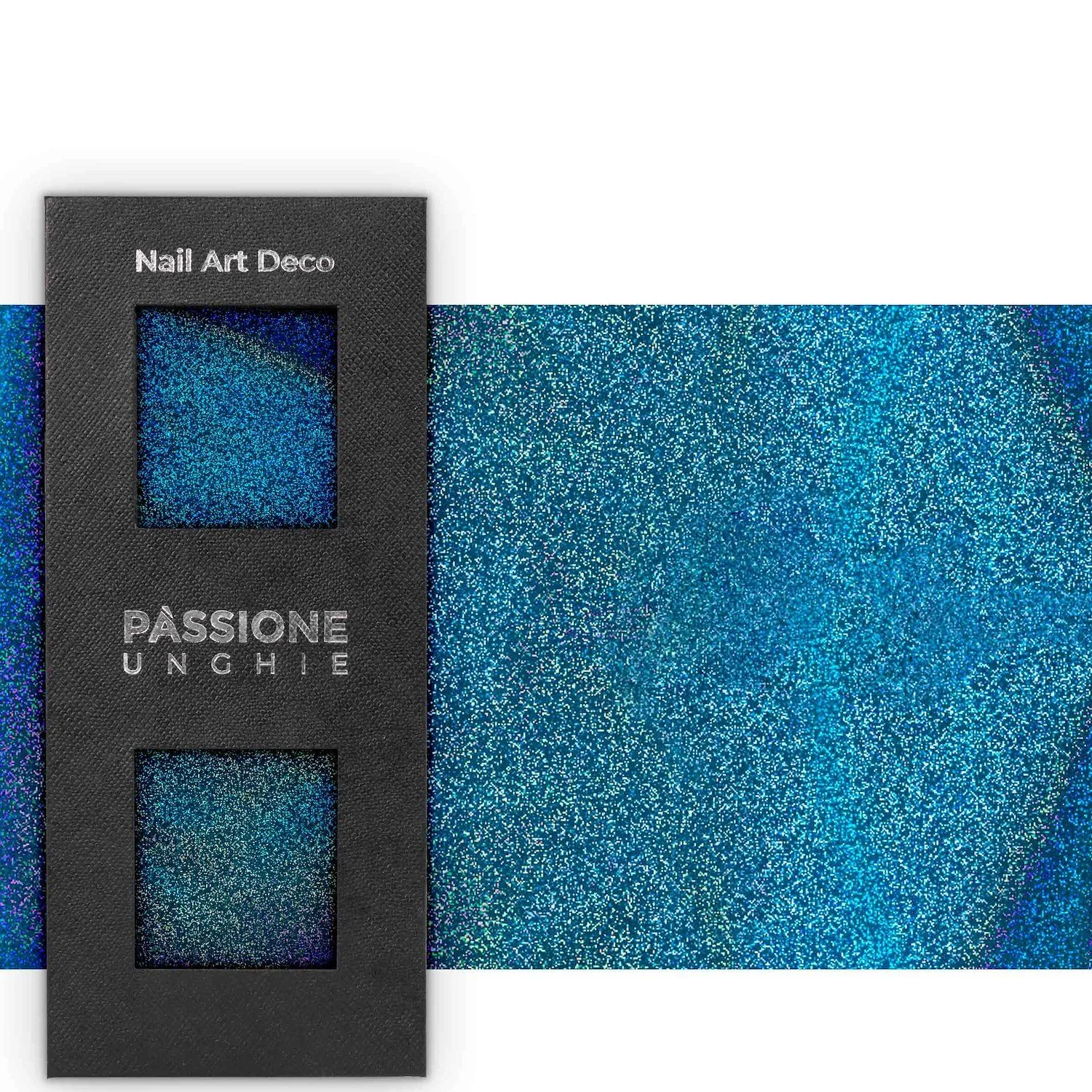 Blue Effect - Transfer Foil - Nail Transfer Foil - turquoise with optical effect