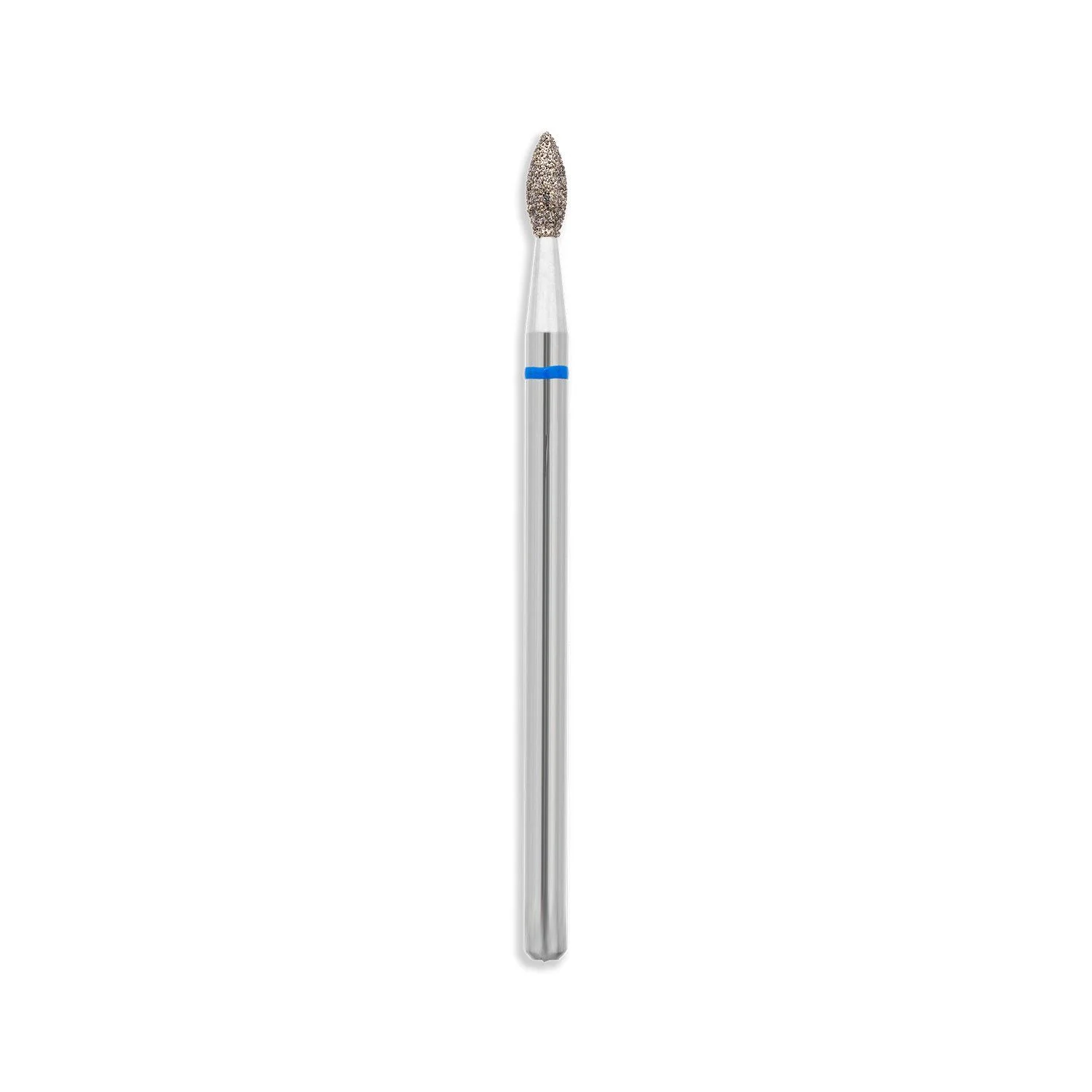 Punta Dry Diamond Drop - Punta fresa diamantata a media abrasività per dry manicure